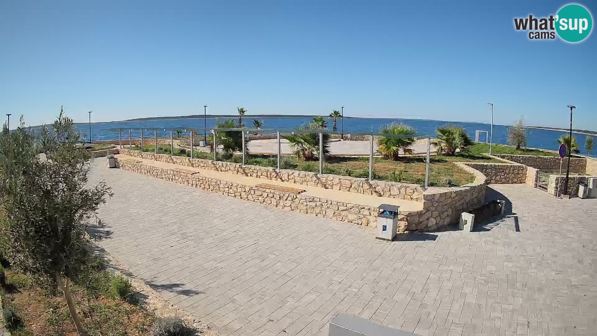 Mandre Summer Stage Webcam – Velika điga | Pag Island