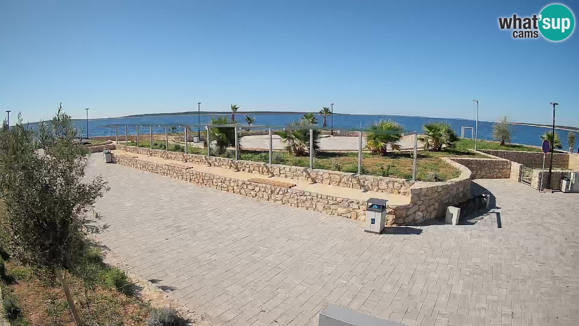 Mandre Sommerbühne Webcam – Velika điga | Insel Pag