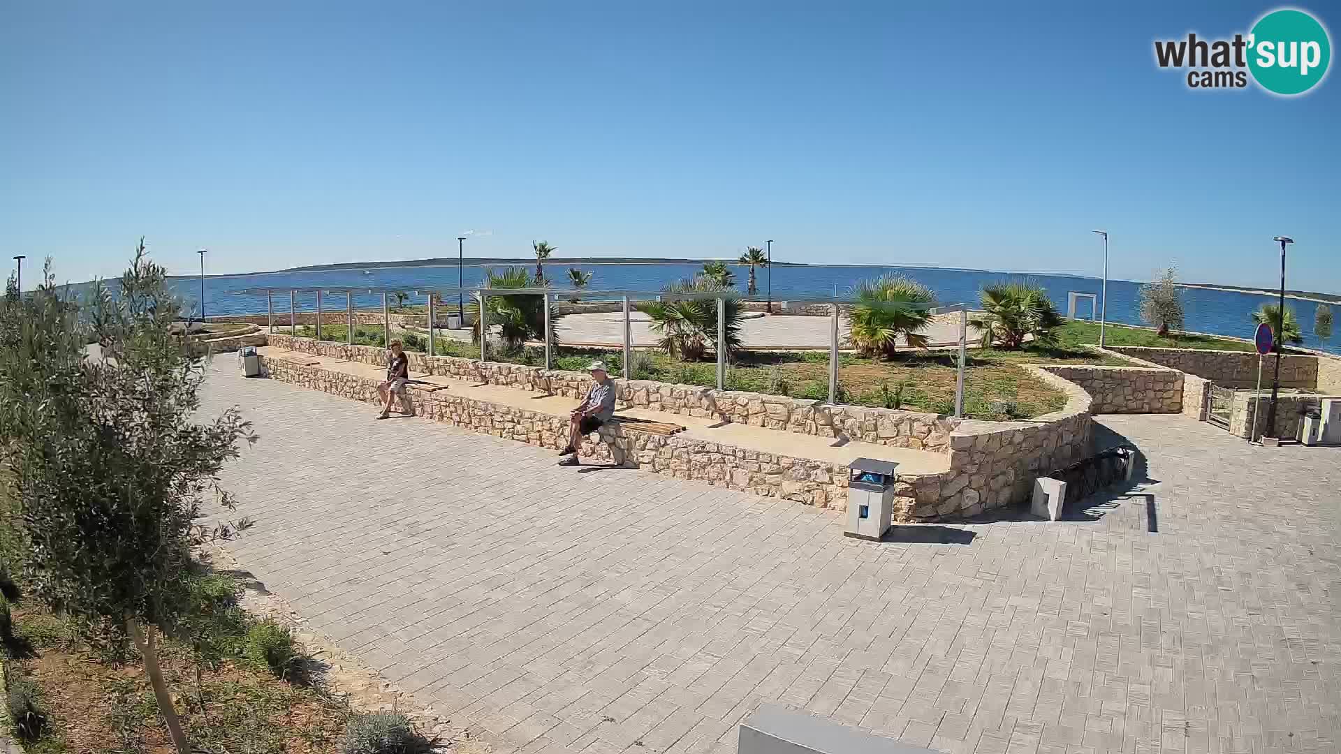 Mandre Sommerbühne Webcam – Velika điga | Insel Pag