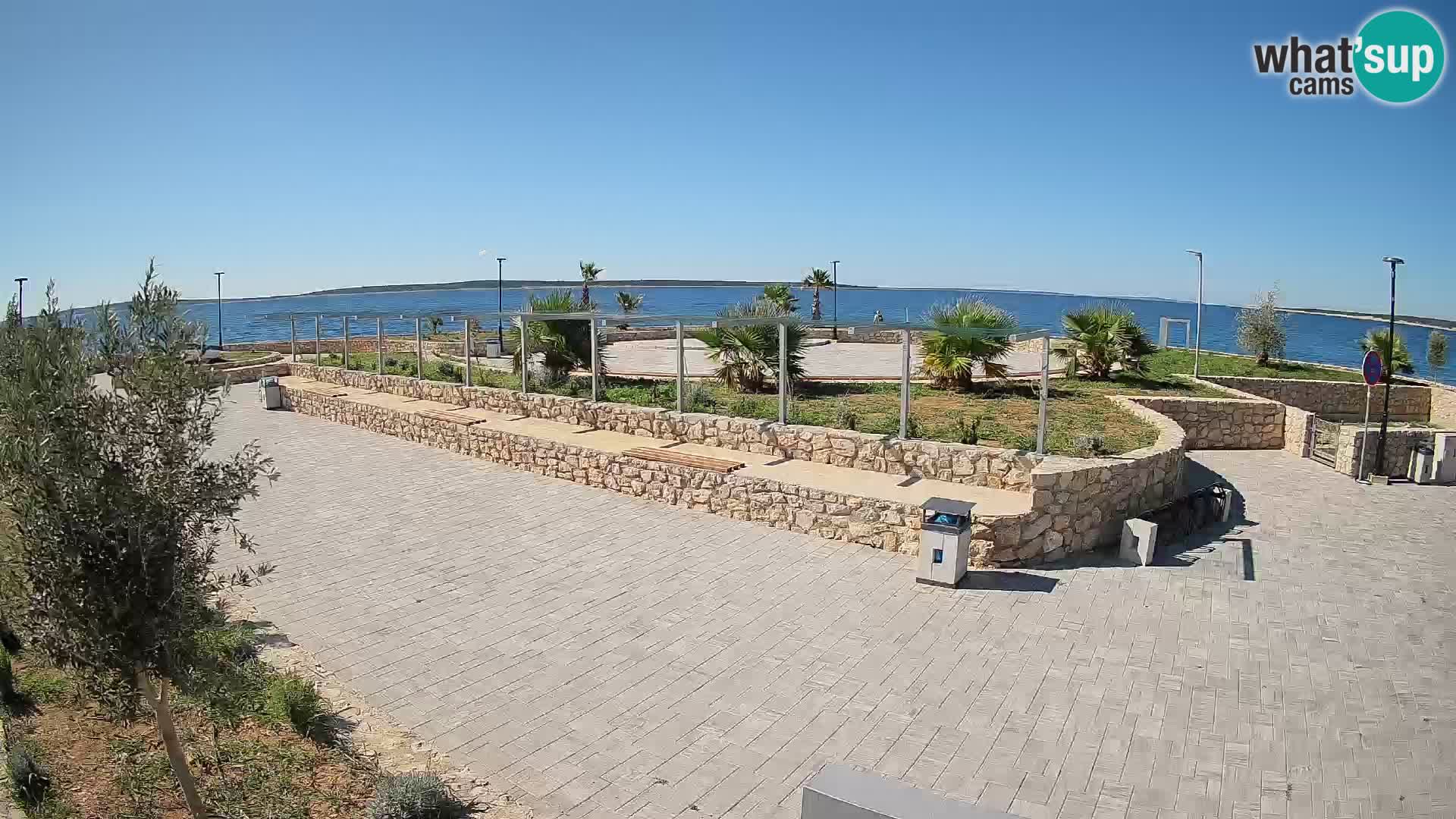 Mandre Sommerbühne Webcam – Velika điga | Insel Pag