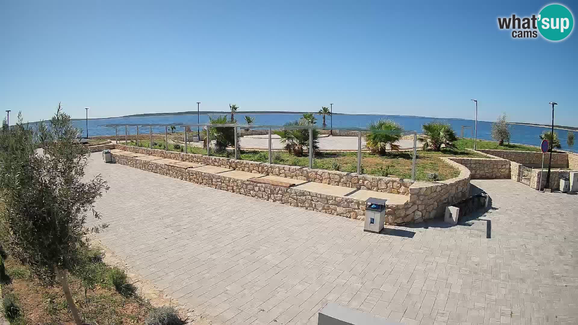 Webcam Mandre – Palco estivo Velika điga | Isola di Pag