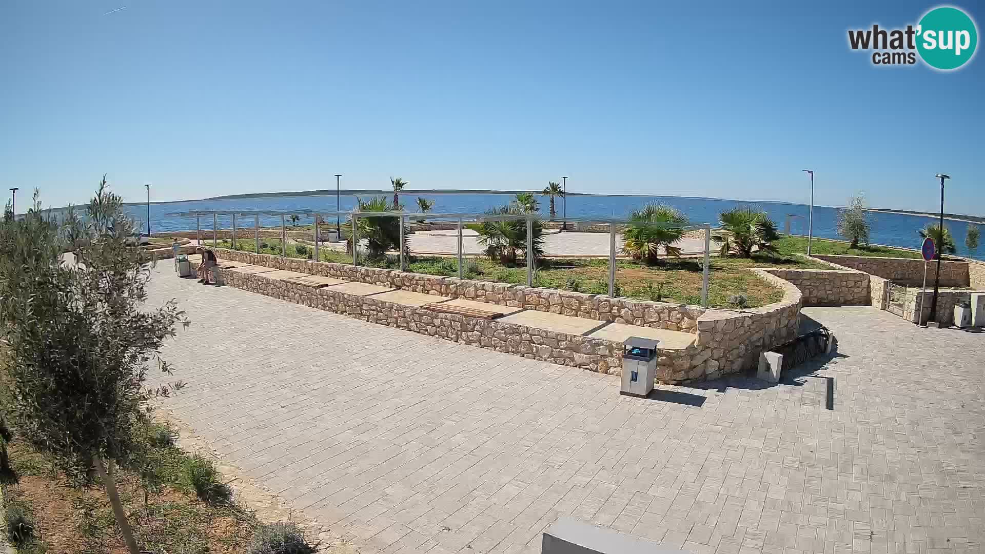 Webcam Mandre – Palco estivo Velika điga | Isola di Pag