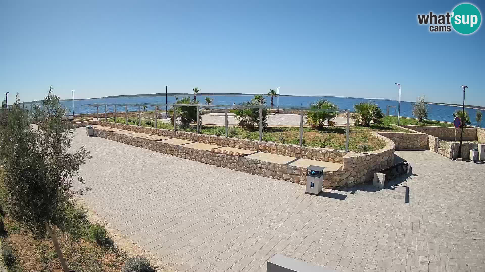 Webcam Mandre – Palco estivo Velika điga | Isola di Pag