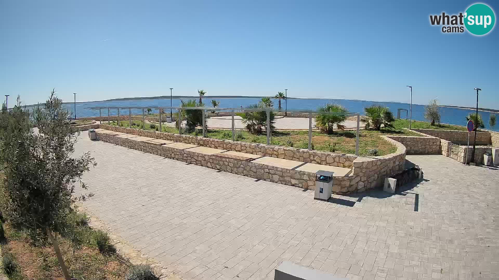 Mandre Summer Stage Webcam – Velika điga | Pag Island