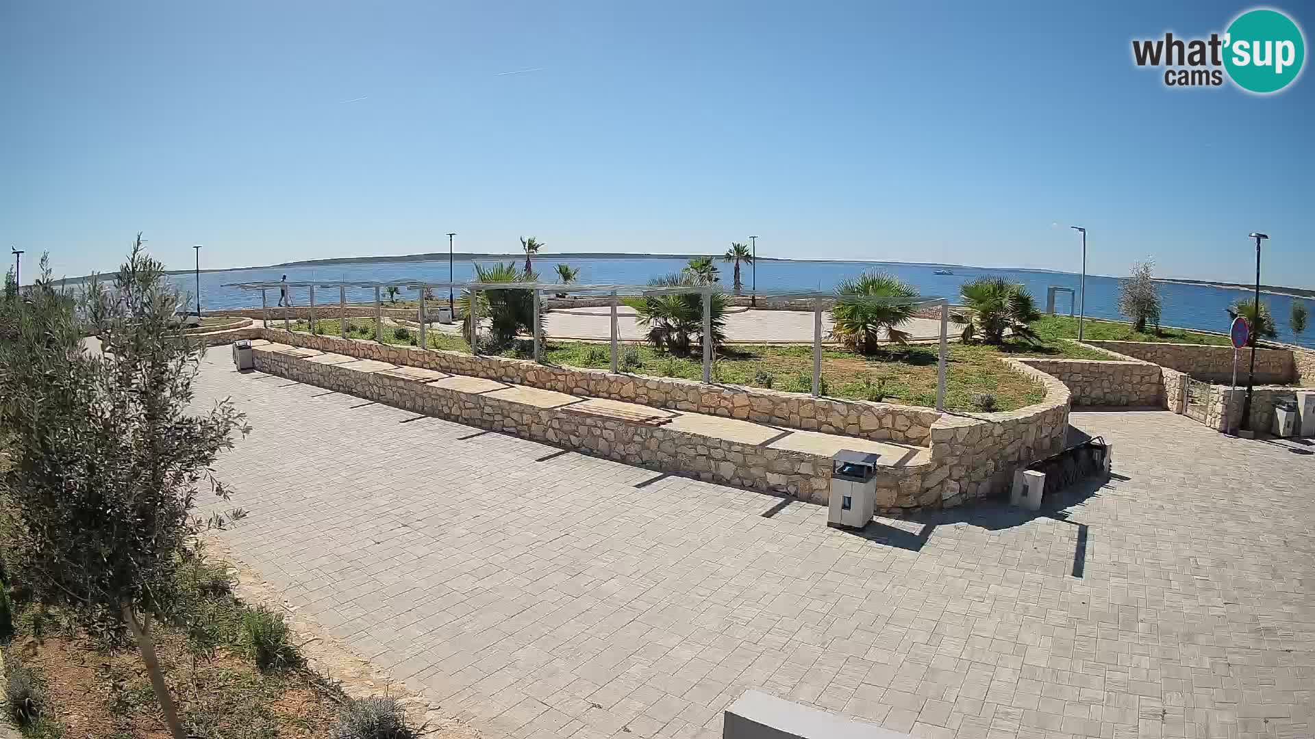 Mandre Sommerbühne Webcam – Velika điga | Insel Pag
