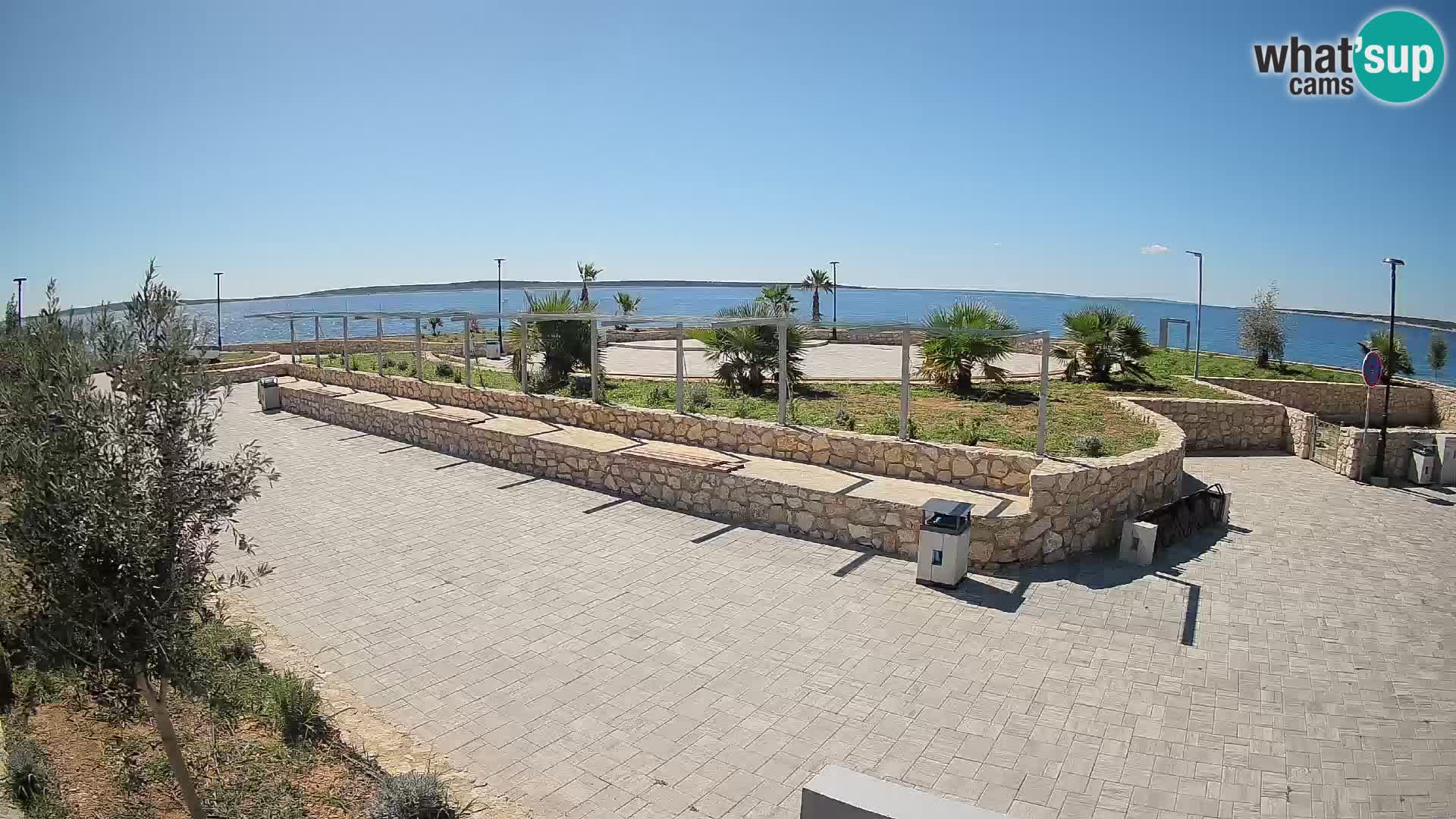 Mandre Sommerbühne Webcam – Velika điga | Insel Pag