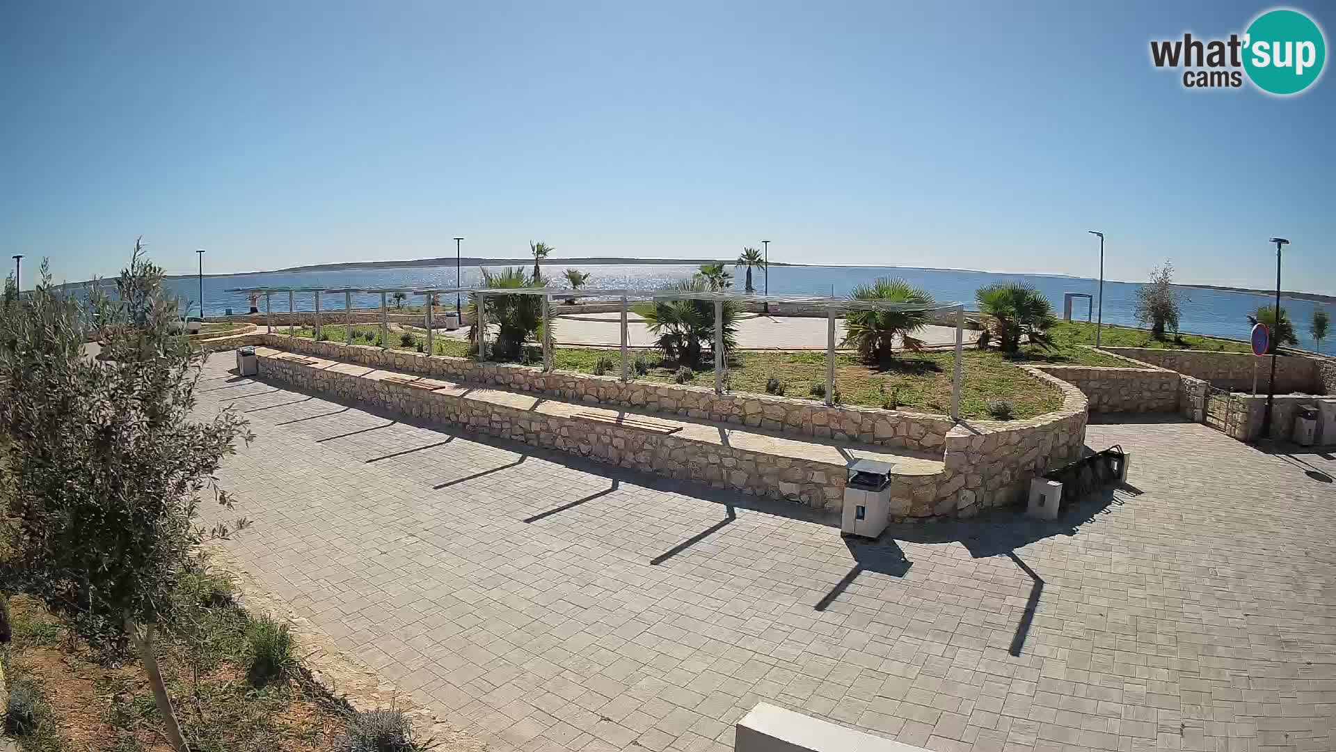 Mandre Sommerbühne Webcam – Velika điga | Insel Pag