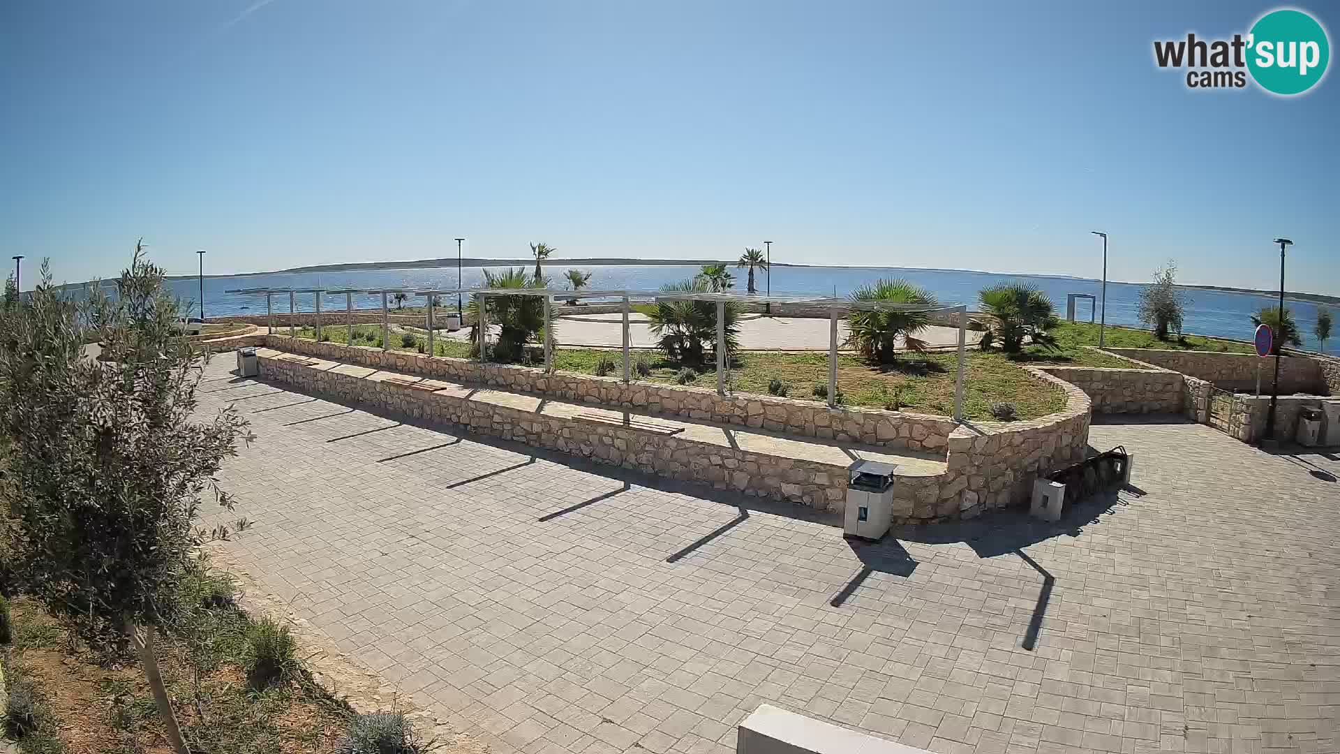 Mandre Sommerbühne Webcam – Velika điga | Insel Pag