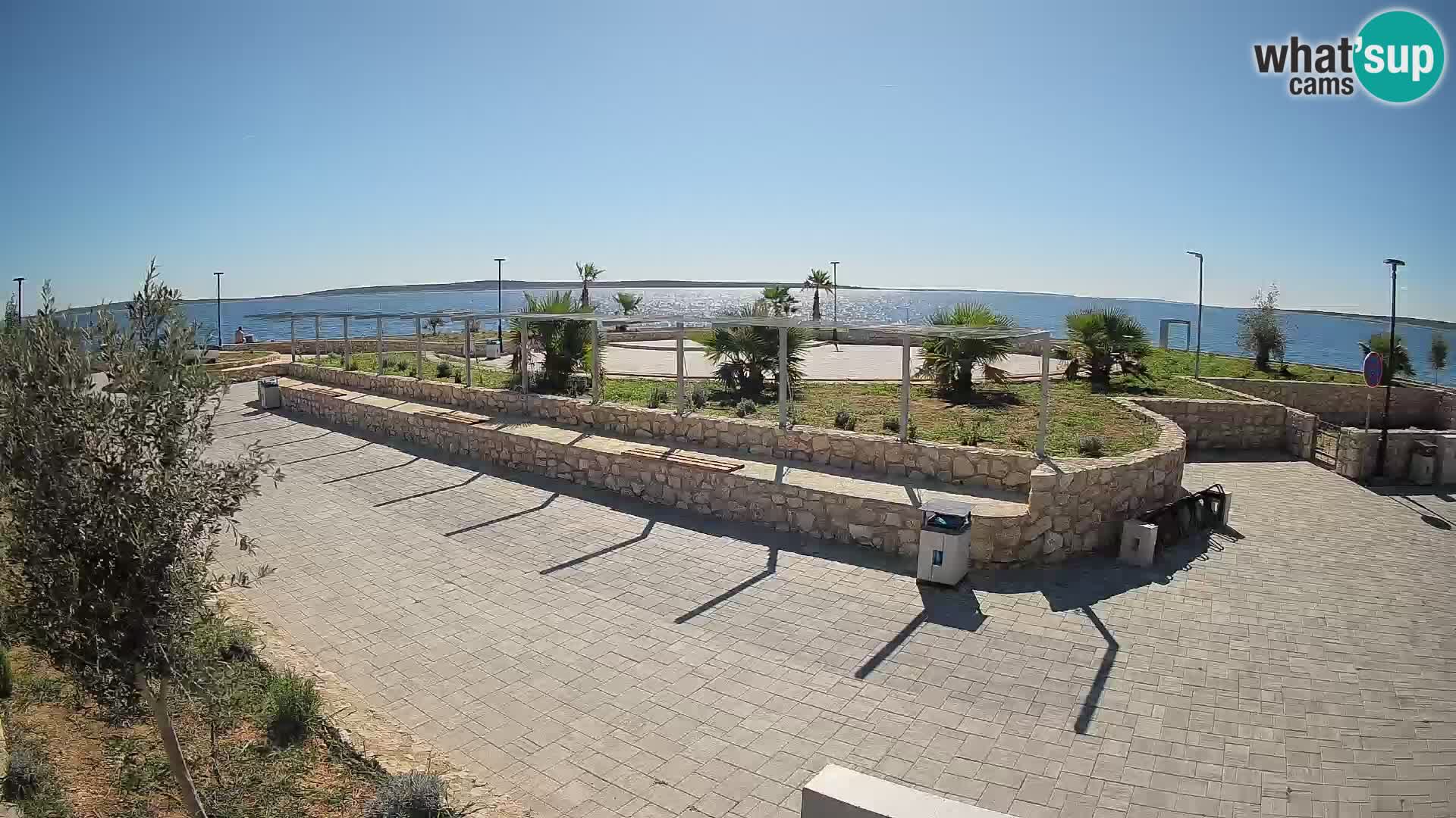 Webcam Mandre – Palco estivo Velika điga | Isola di Pag