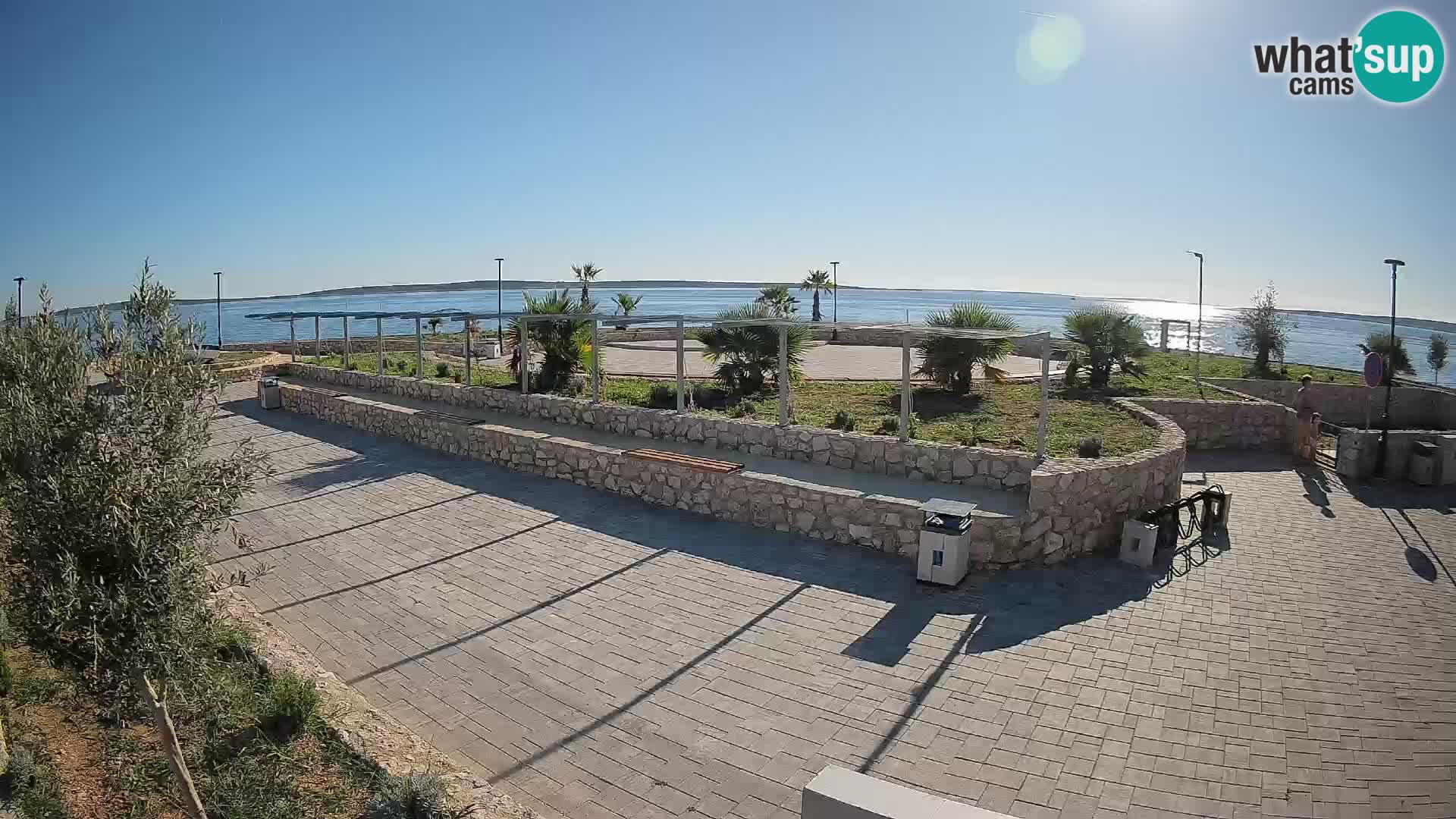 Mandre Sommerbühne Webcam – Velika điga | Insel Pag