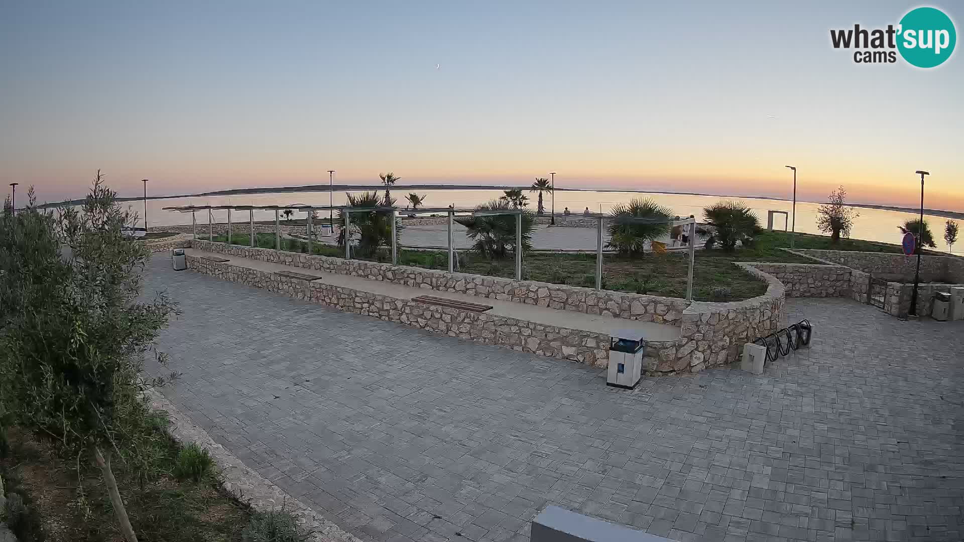 Mandre Summer Stage Webcam – Velika điga | Pag Island