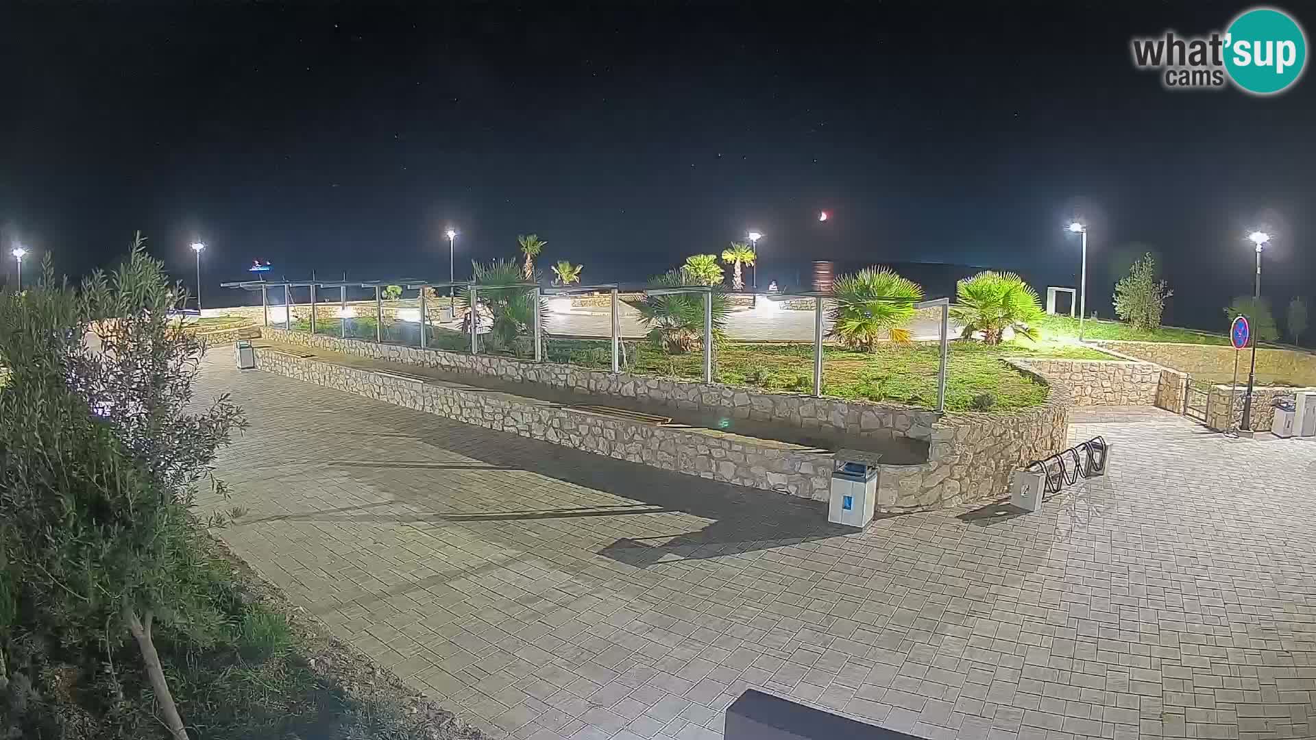 Webcam Mandre – Palco estivo Velika điga | Isola di Pag