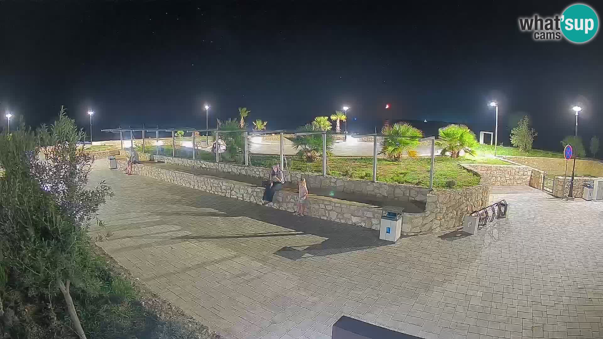 Mandre Summer Stage Webcam – Velika điga | Pag Island