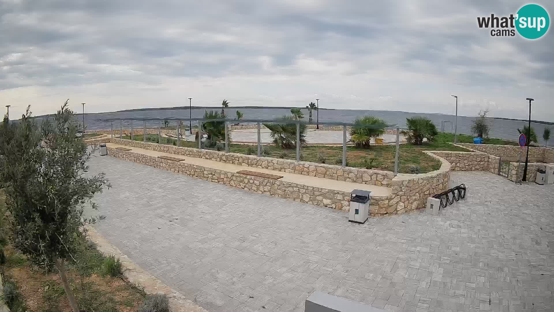Webcam Mandre – Palco estivo Velika điga | Isola di Pag