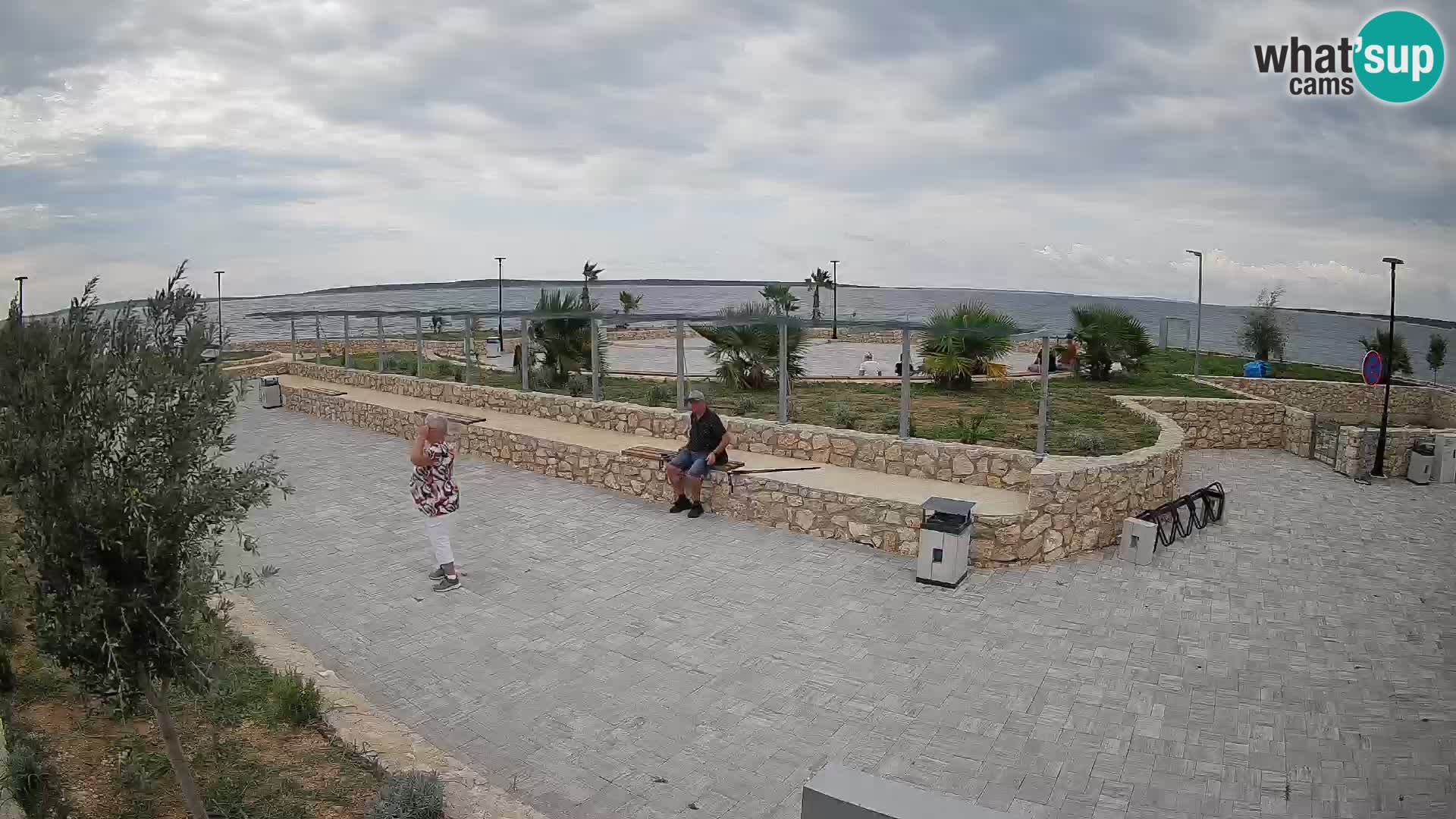 Webcam Mandre – Scène estivale Velika điga | Île de Pag