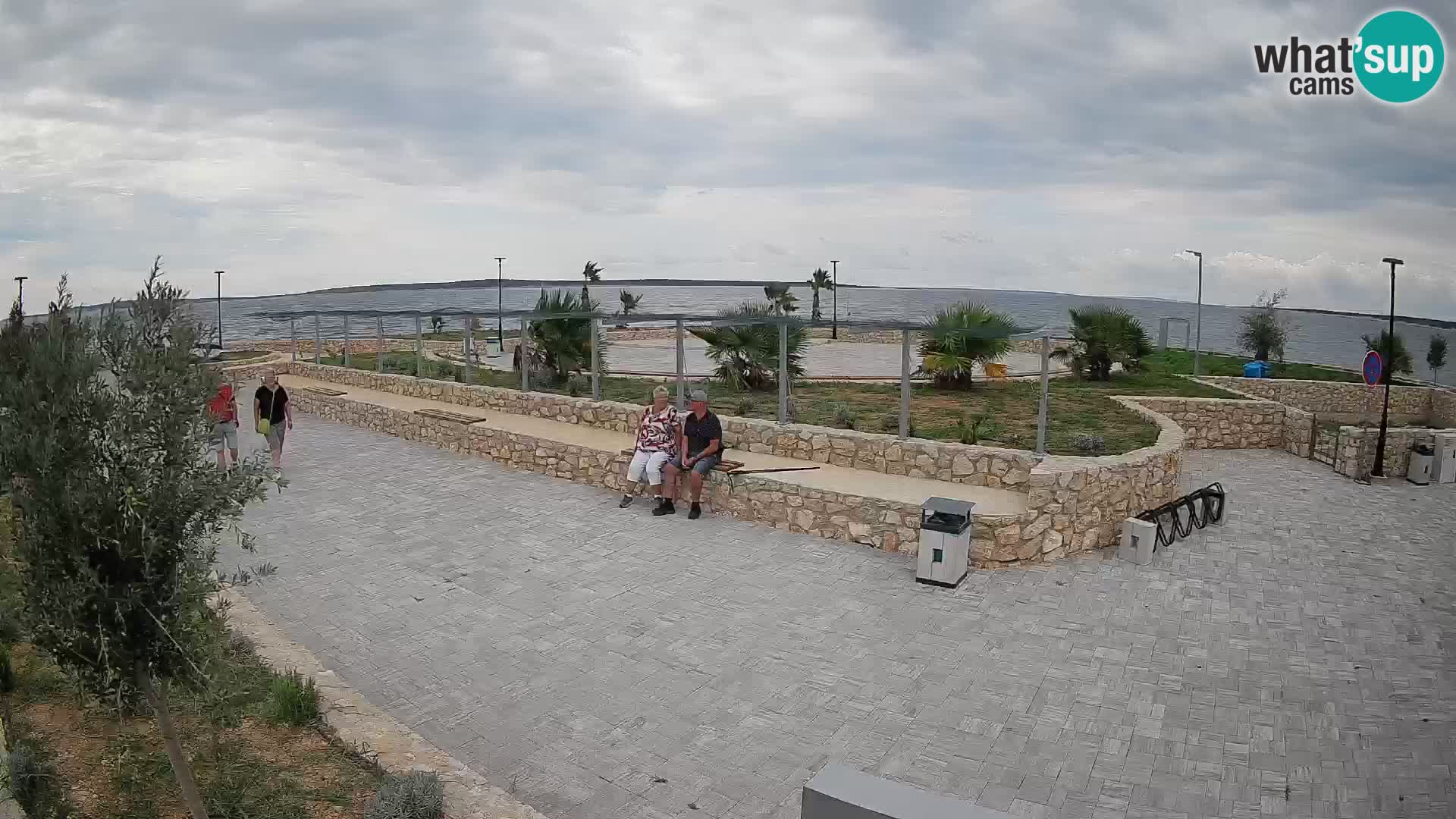 Webcam Mandre – Scène estivale Velika điga | Île de Pag