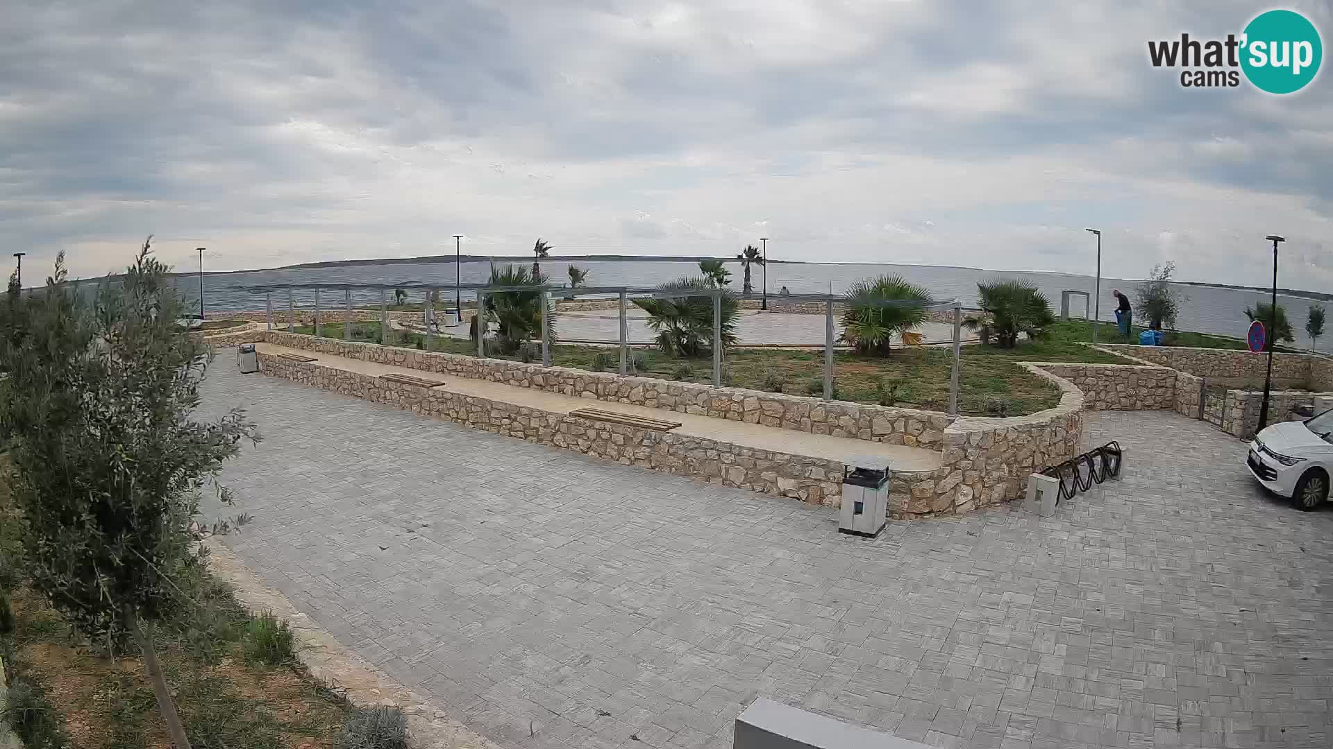 Webcam Mandre – Escenario de verano Velika điga | Isla de Pag