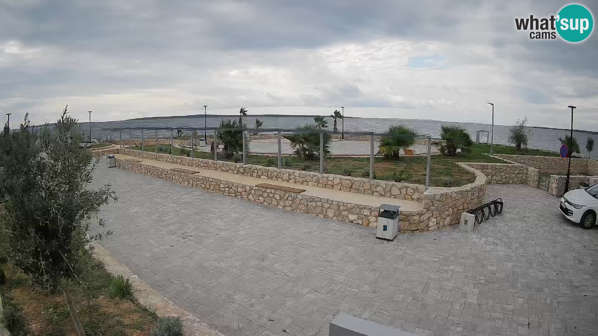 Mandre Summer Stage Webcam – Velika điga | Pag Island