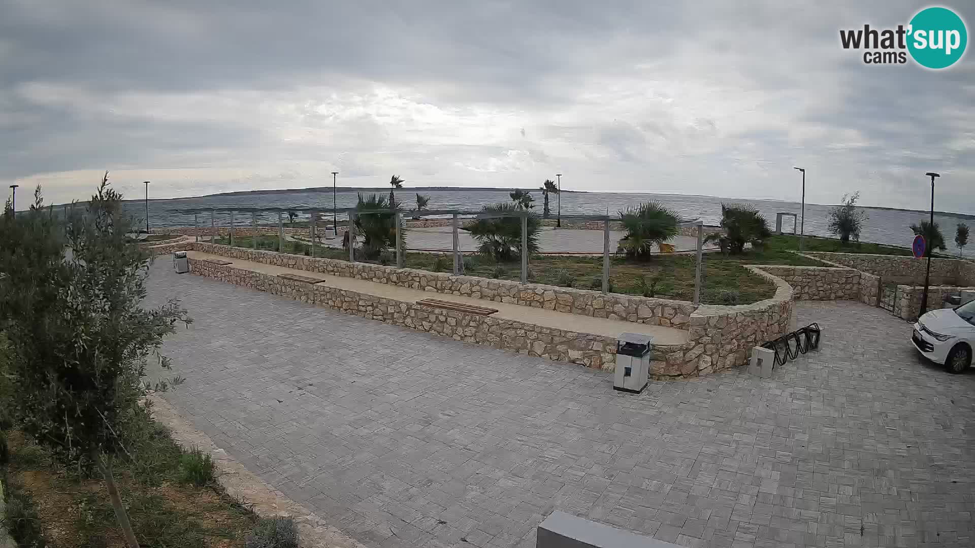 Webcam Mandre – Scène estivale Velika điga | Île de Pag