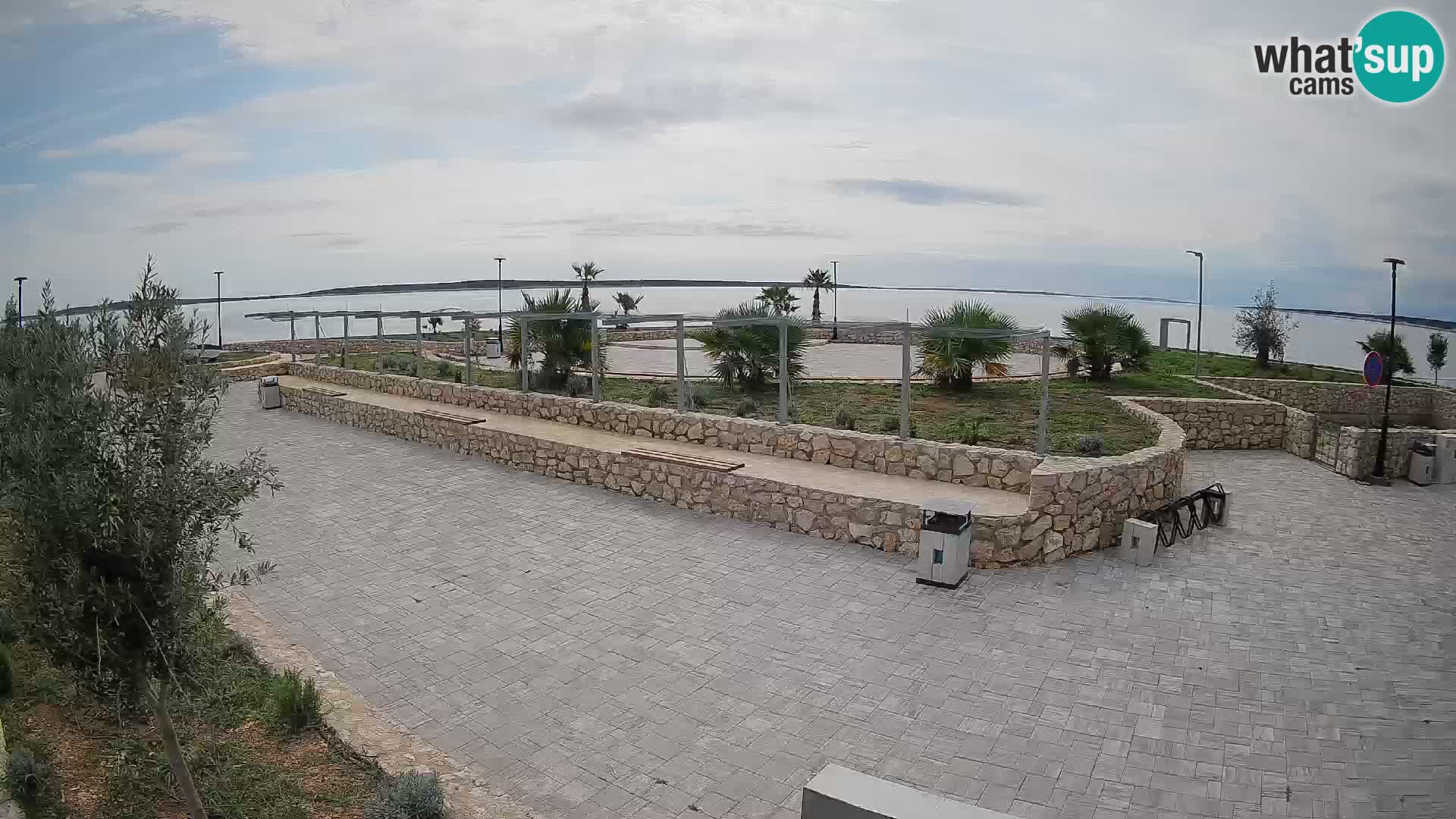 Webcam Mandre – Palco estivo Velika điga | Isola di Pag