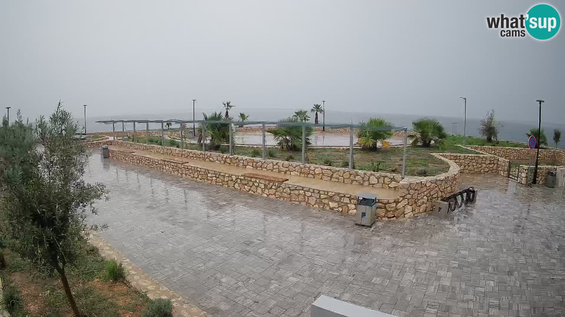 Mandre Summer Stage Webcam – Velika điga | Pag Island