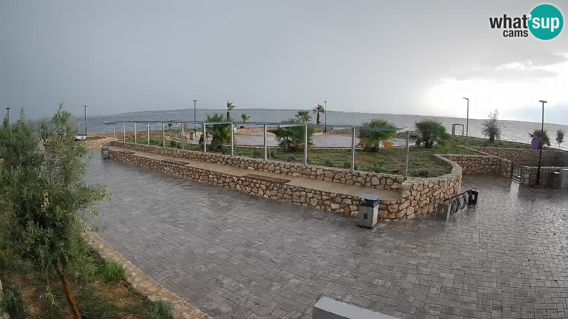 Mandre Summer Stage Webcam – Velika điga | Pag Island