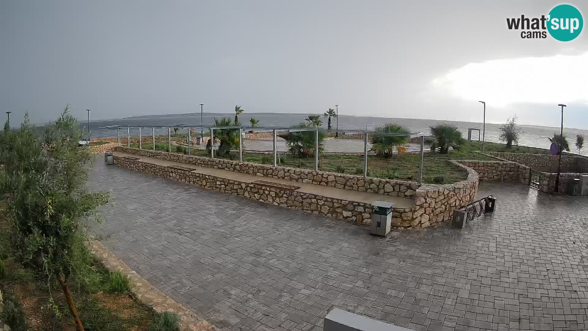 Mandre Summer Stage Webcam – Velika điga | Pag Island