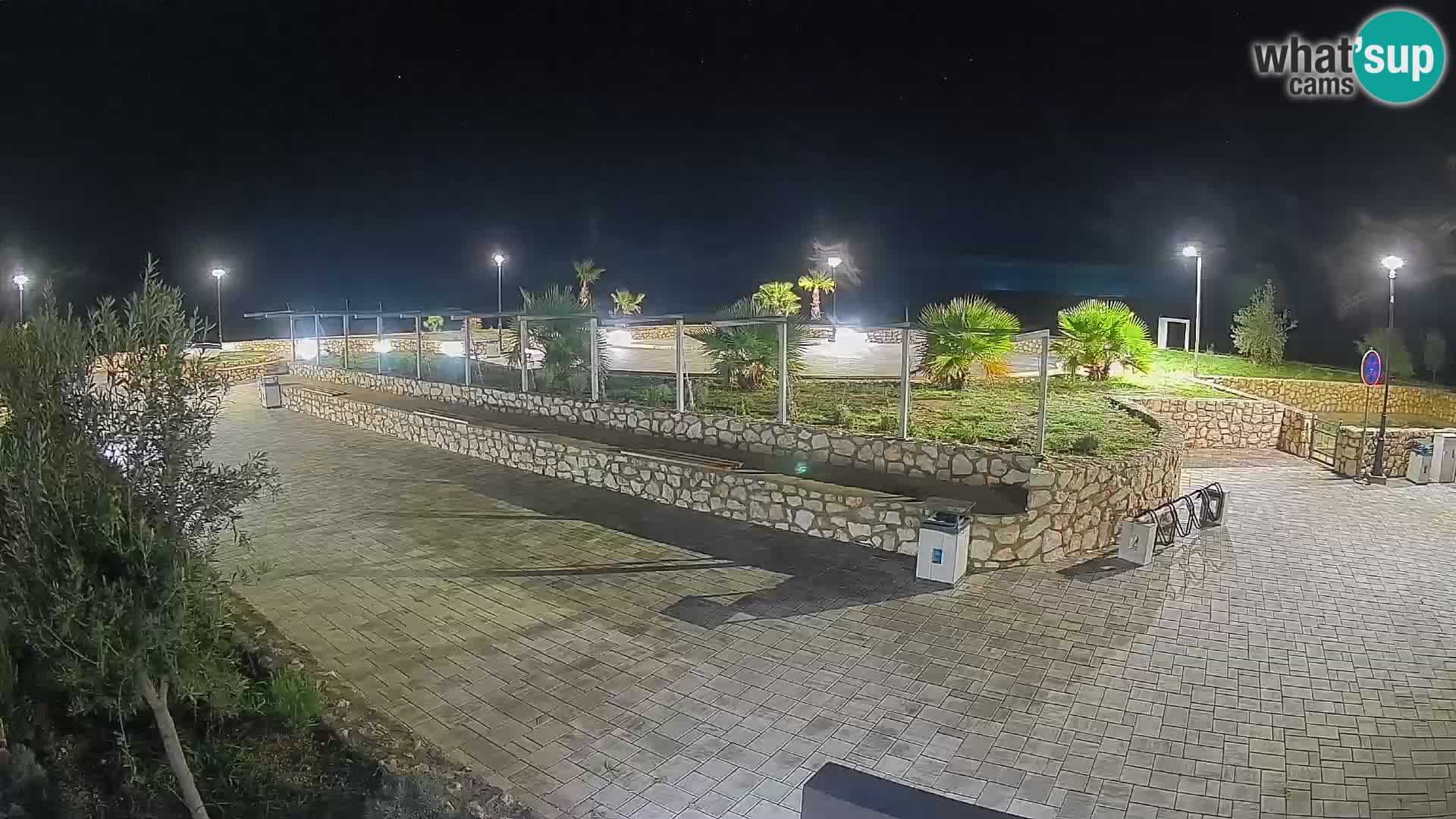 Mandre Summer Stage Webcam – Velika điga | Pag Island