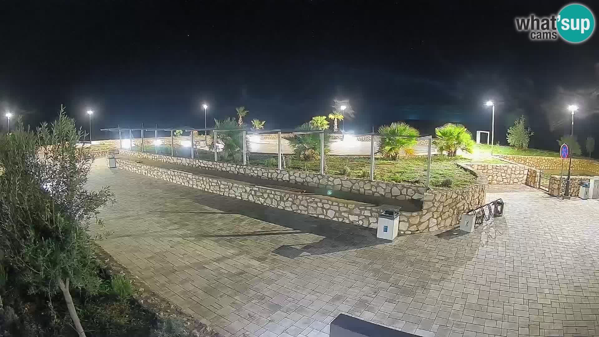 Mandre Summer Stage Webcam – Velika điga | Pag Island