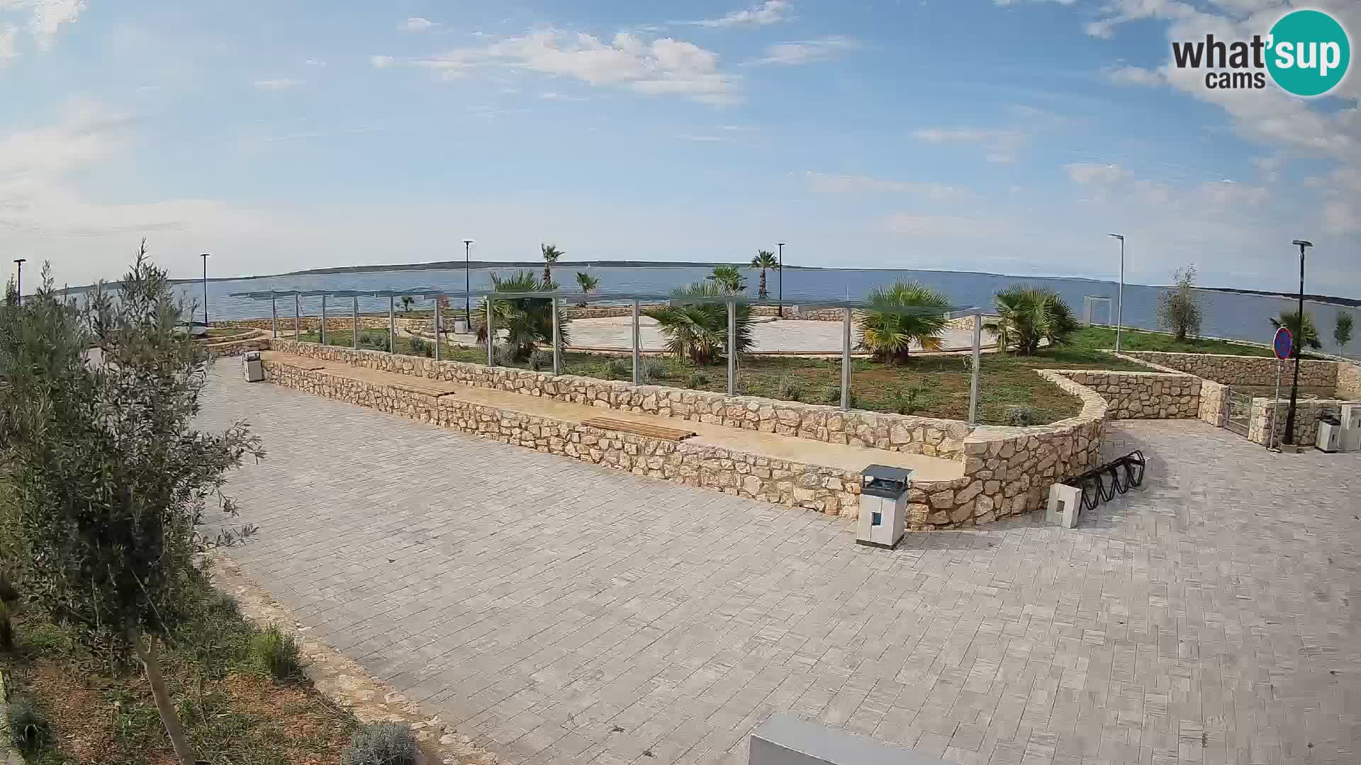 Mandre Summer Stage Webcam – Velika điga | Pag Island