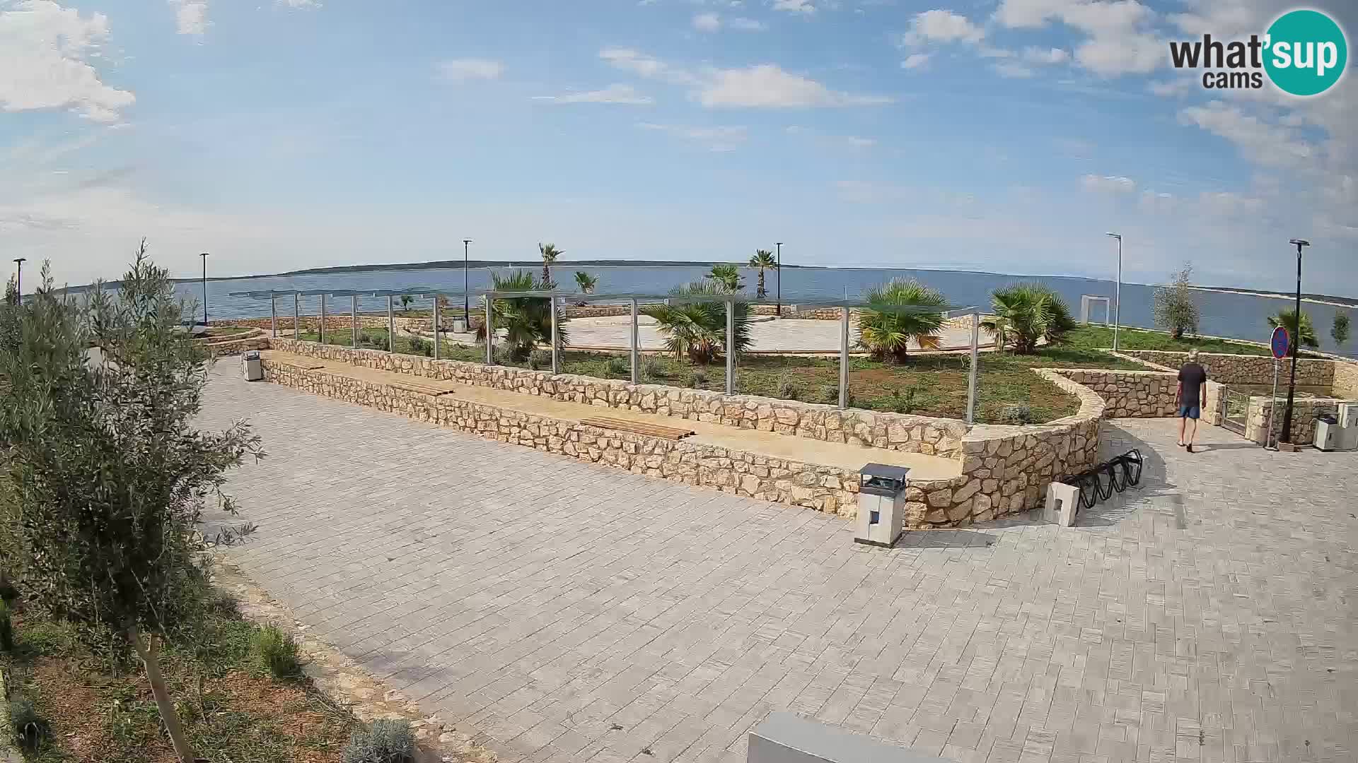 Mandre Summer Stage Webcam – Velika điga | Pag Island