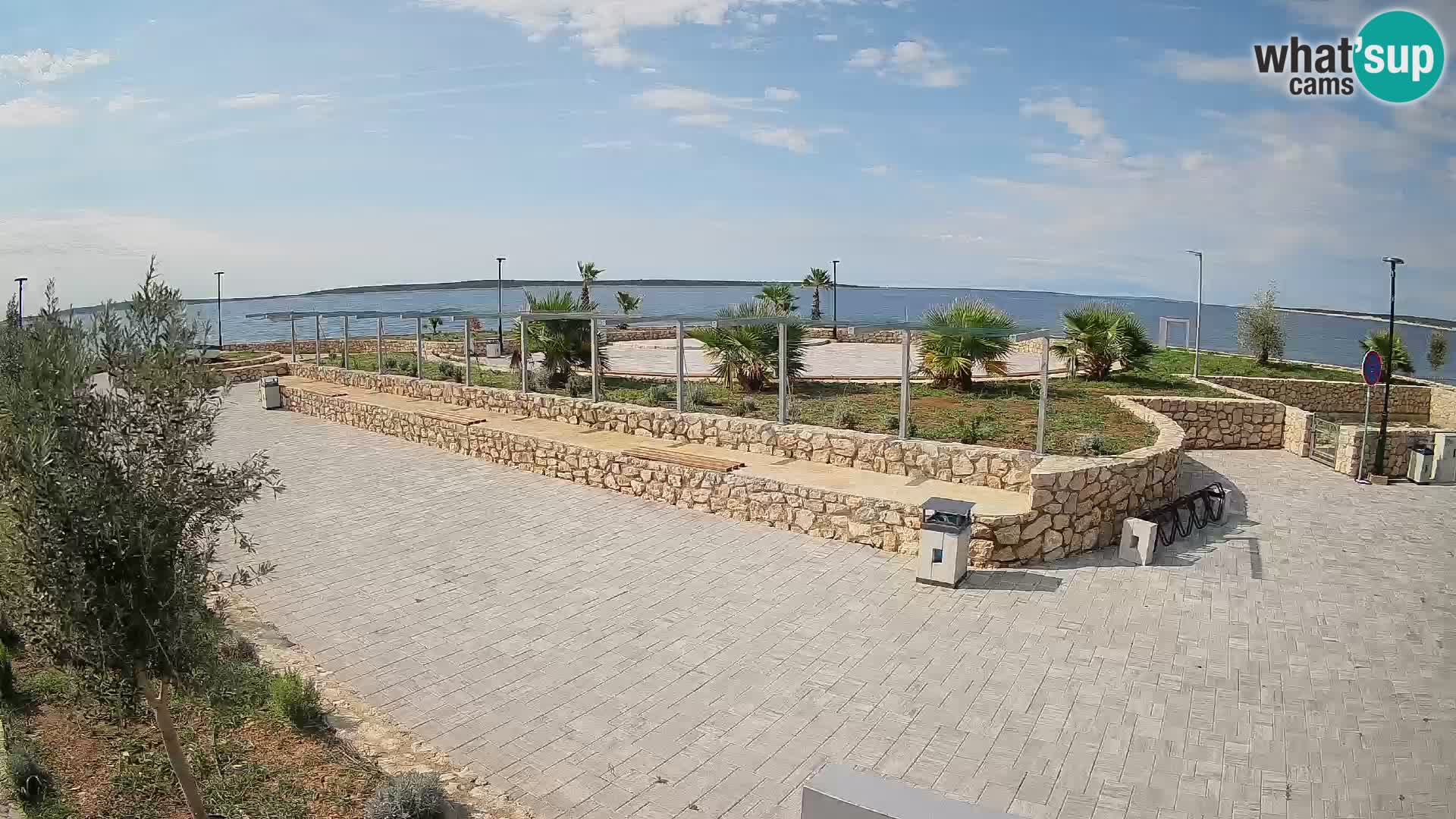 Webcam Mandre – Palco estivo Velika điga | Isola di Pag