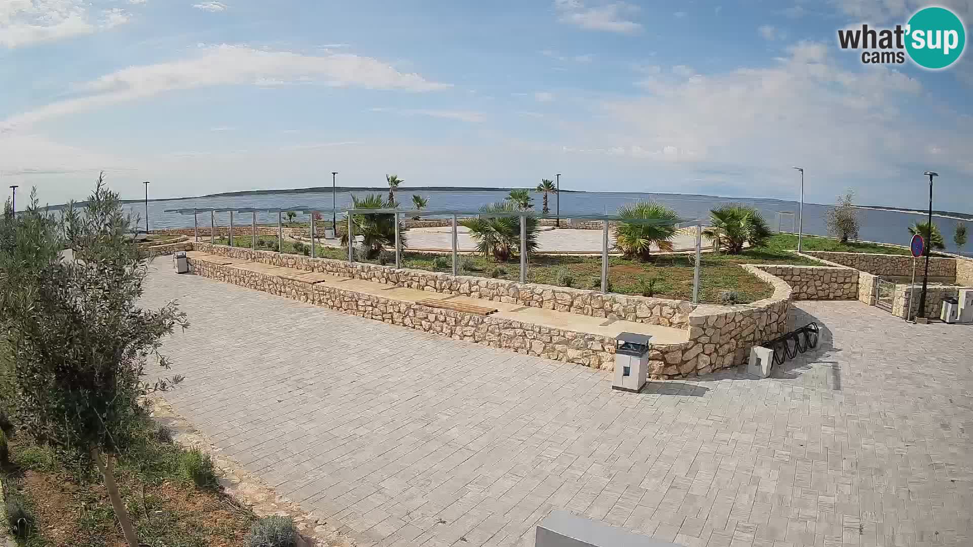 Mandre Summer Stage Webcam – Velika điga | Pag Island