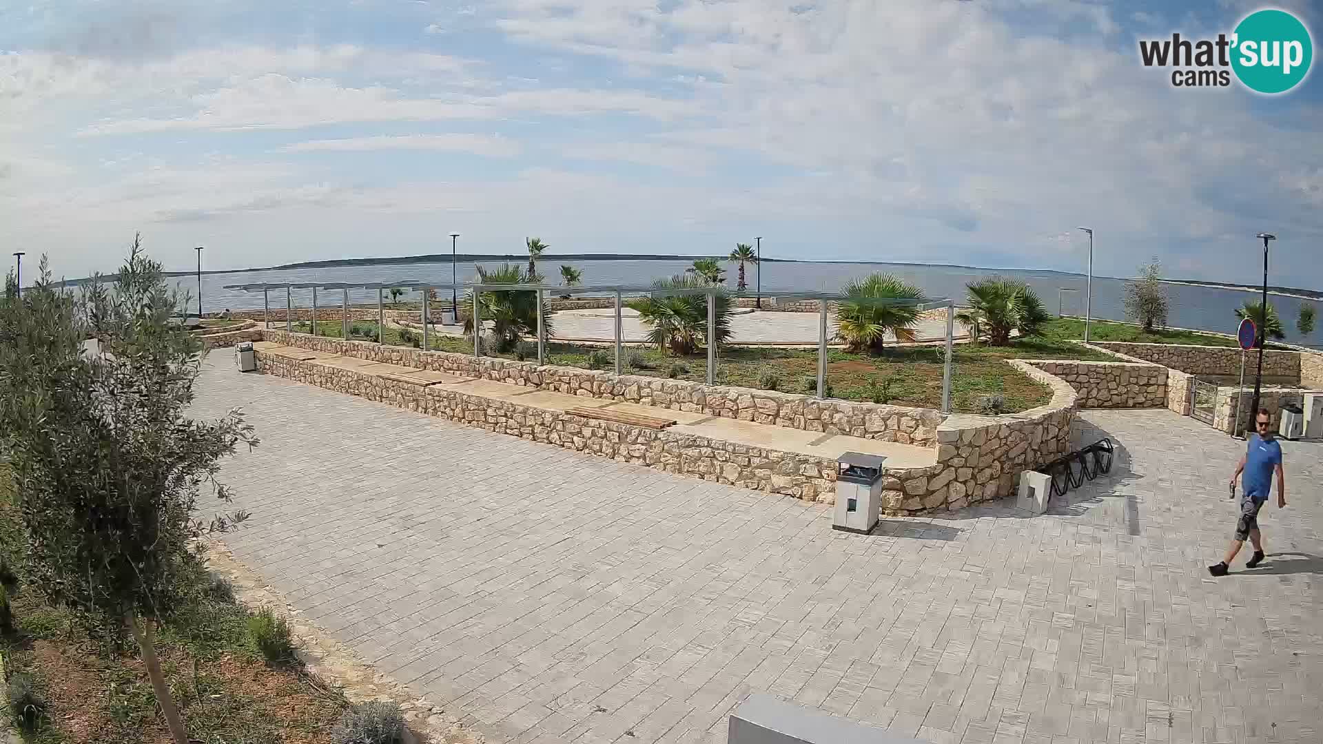 Mandre Summer Stage Webcam – Velika điga | Pag Island