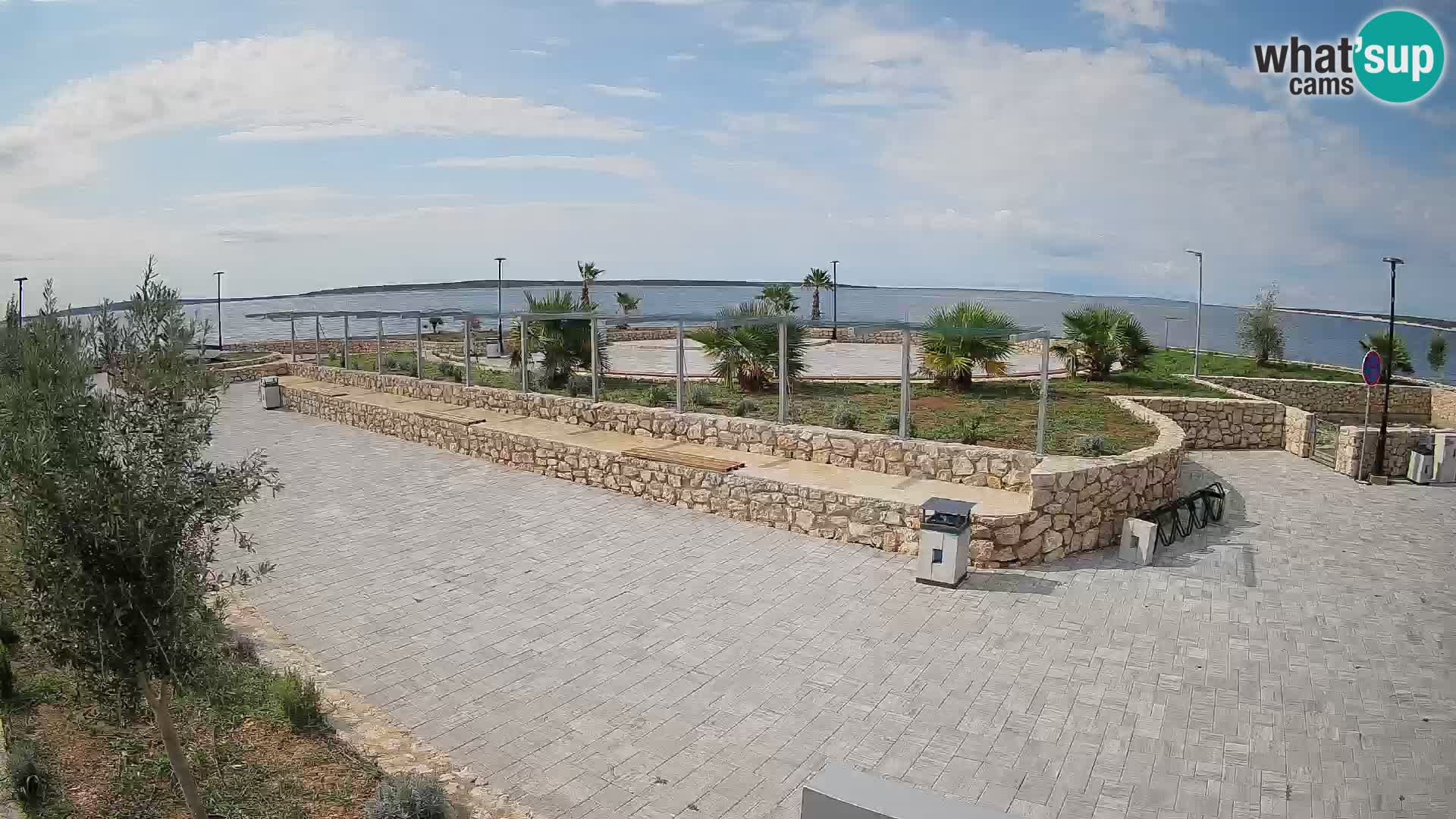 Mandre Summer Stage Webcam – Velika điga | Pag Island