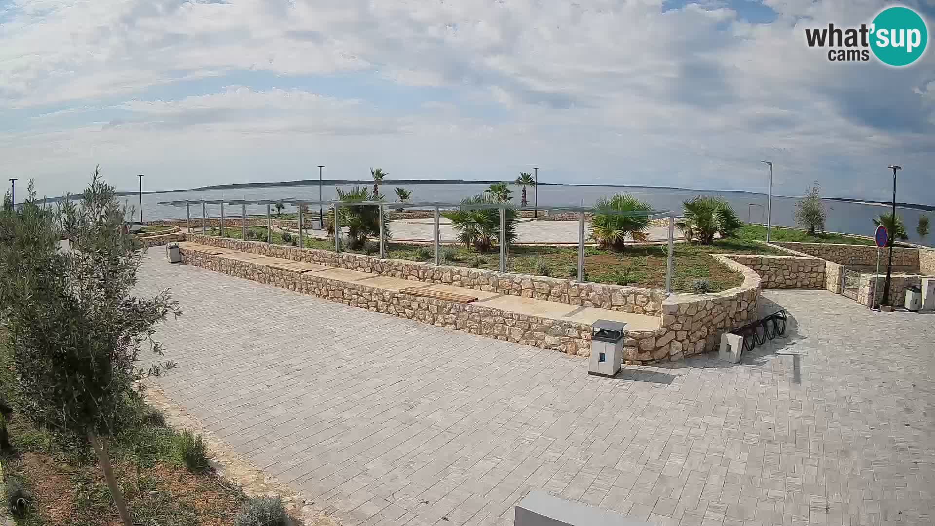Webcam Mandre – Palco estivo Velika điga | Isola di Pag