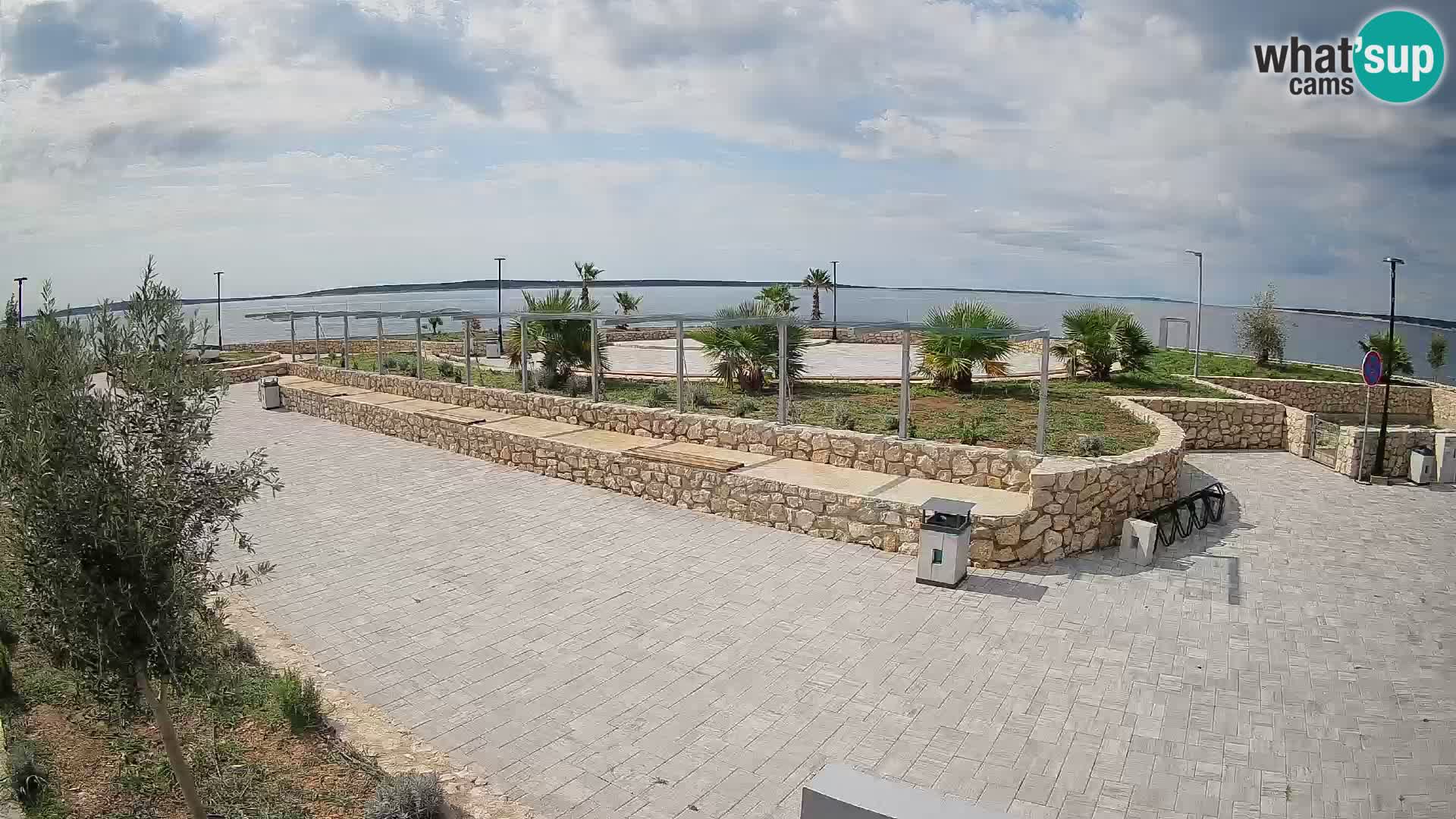 Webcam Mandre – Scène estivale Velika điga | Île de Pag