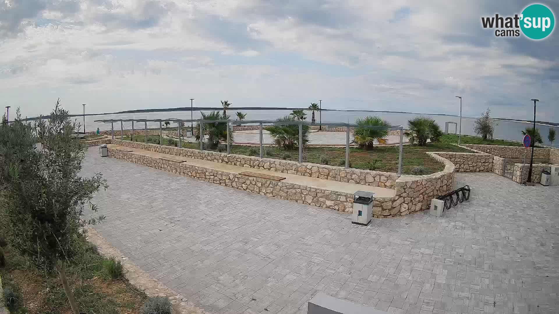 Webcam Mandre – Escenario de verano Velika điga | Isla de Pag