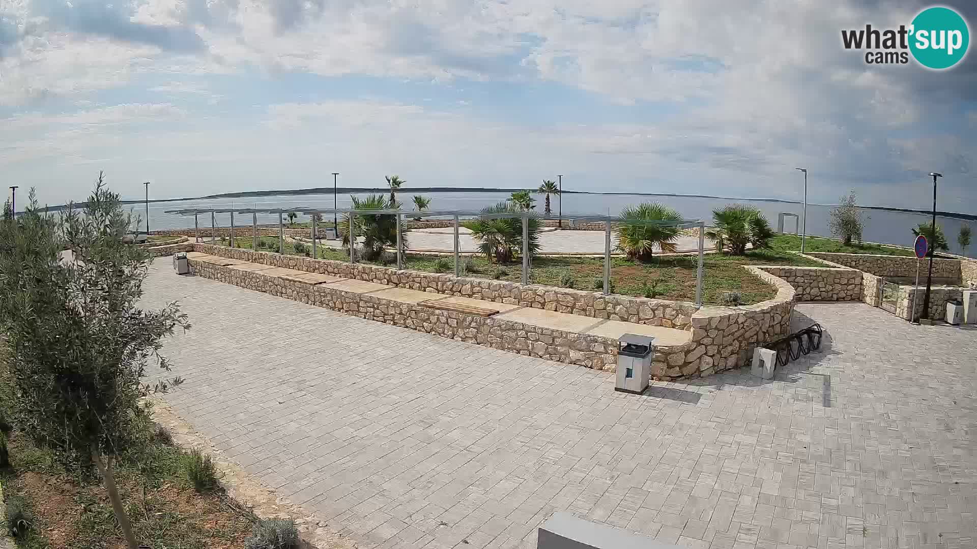 Webcam Mandre – Palco estivo Velika điga | Isola di Pag