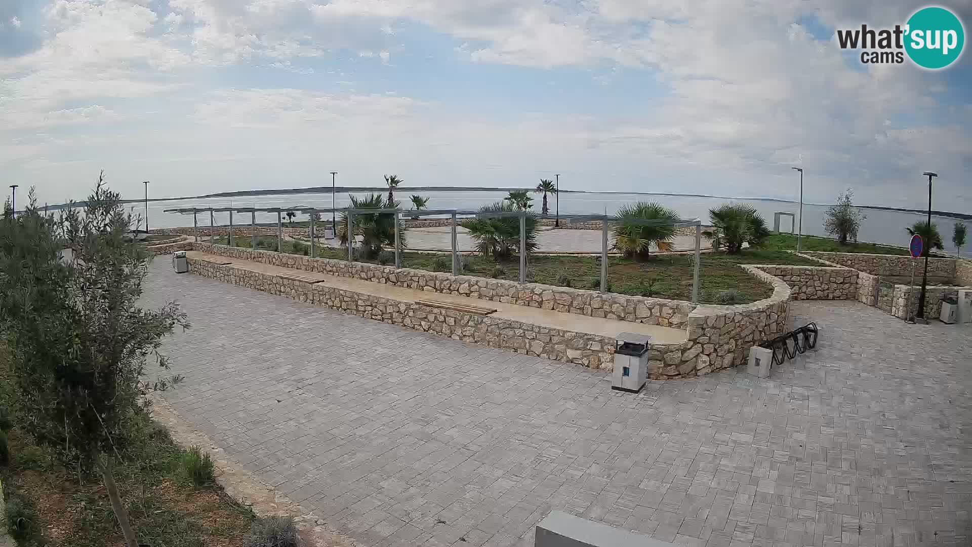Webcam Mandre – Escenario de verano Velika điga | Isla de Pag