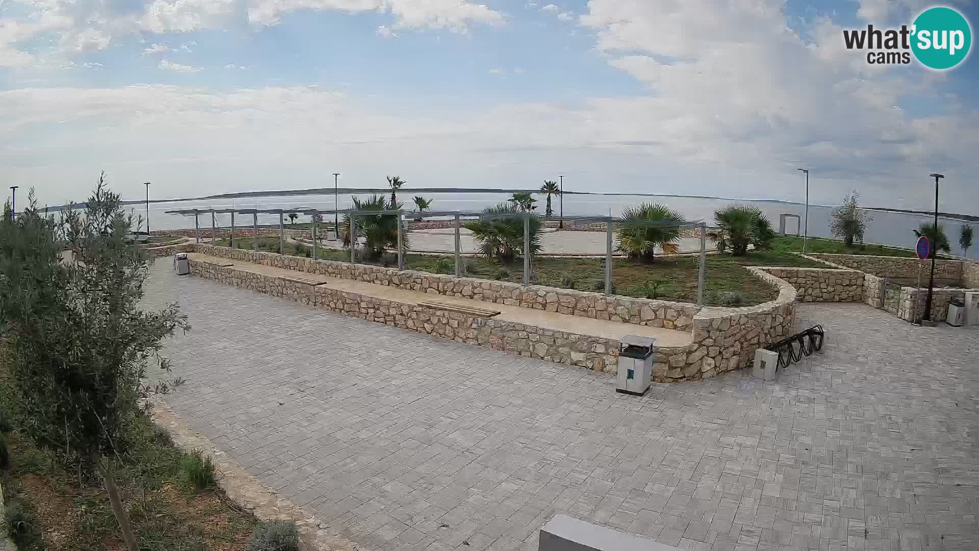 Webcam Mandre – Escenario de verano Velika điga | Isla de Pag
