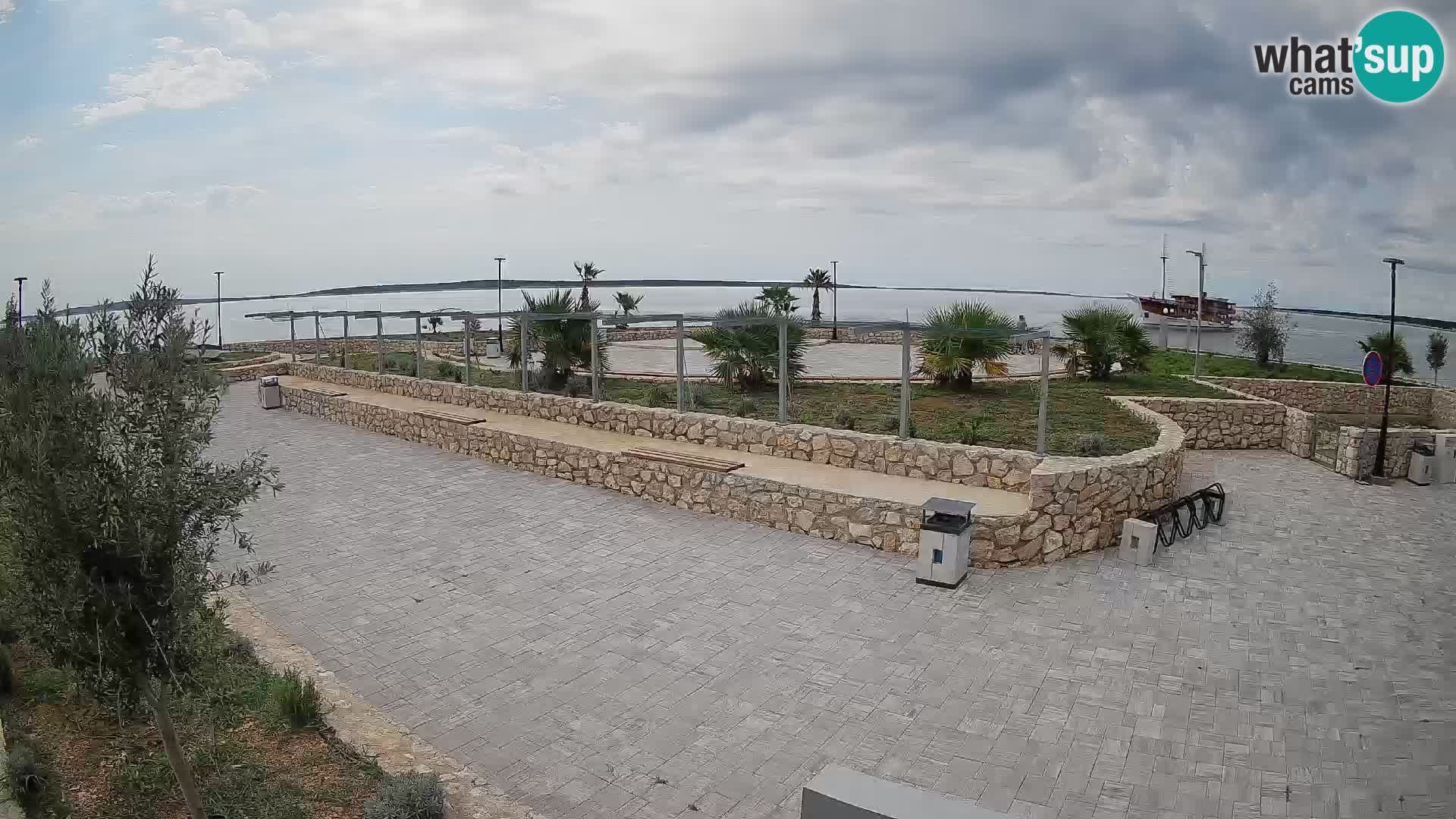 Mandre Summer Stage Webcam – Velika điga | Pag Island