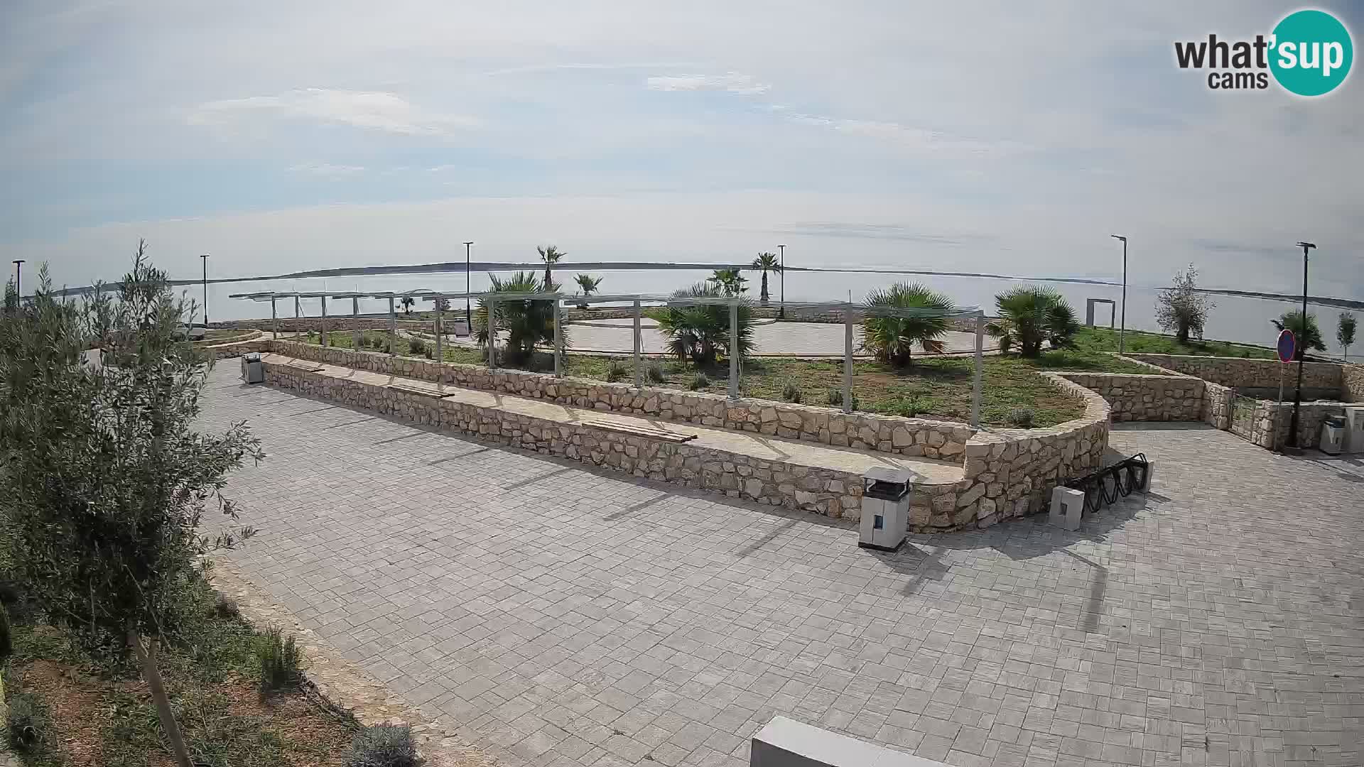 Webcam Mandre – Escenario de verano Velika điga | Isla de Pag