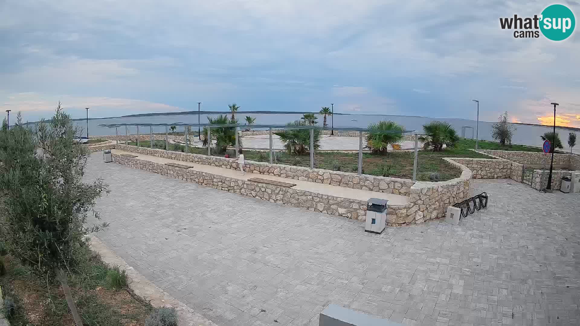 Mandre Summer Stage Webcam – Velika điga | Pag Island