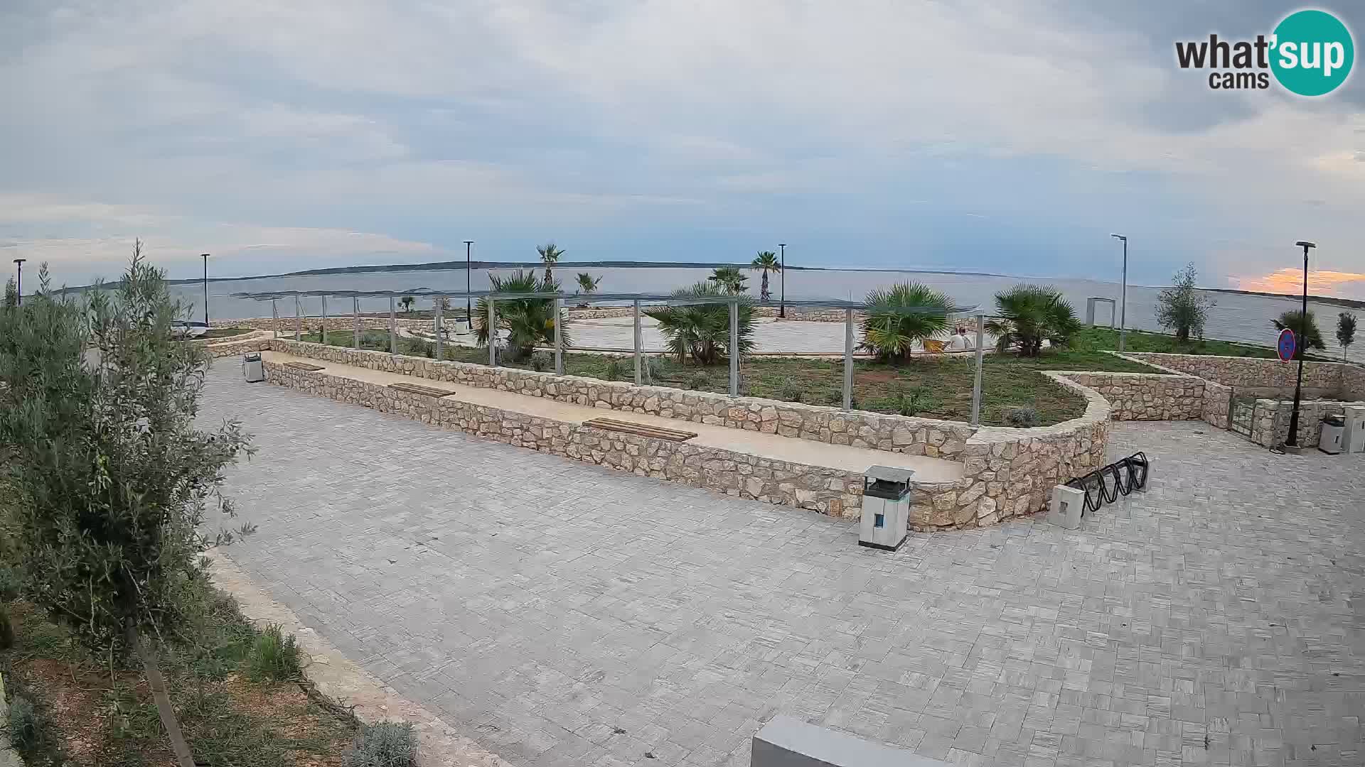 Mandre Summer Stage Webcam – Velika điga | Pag Island
