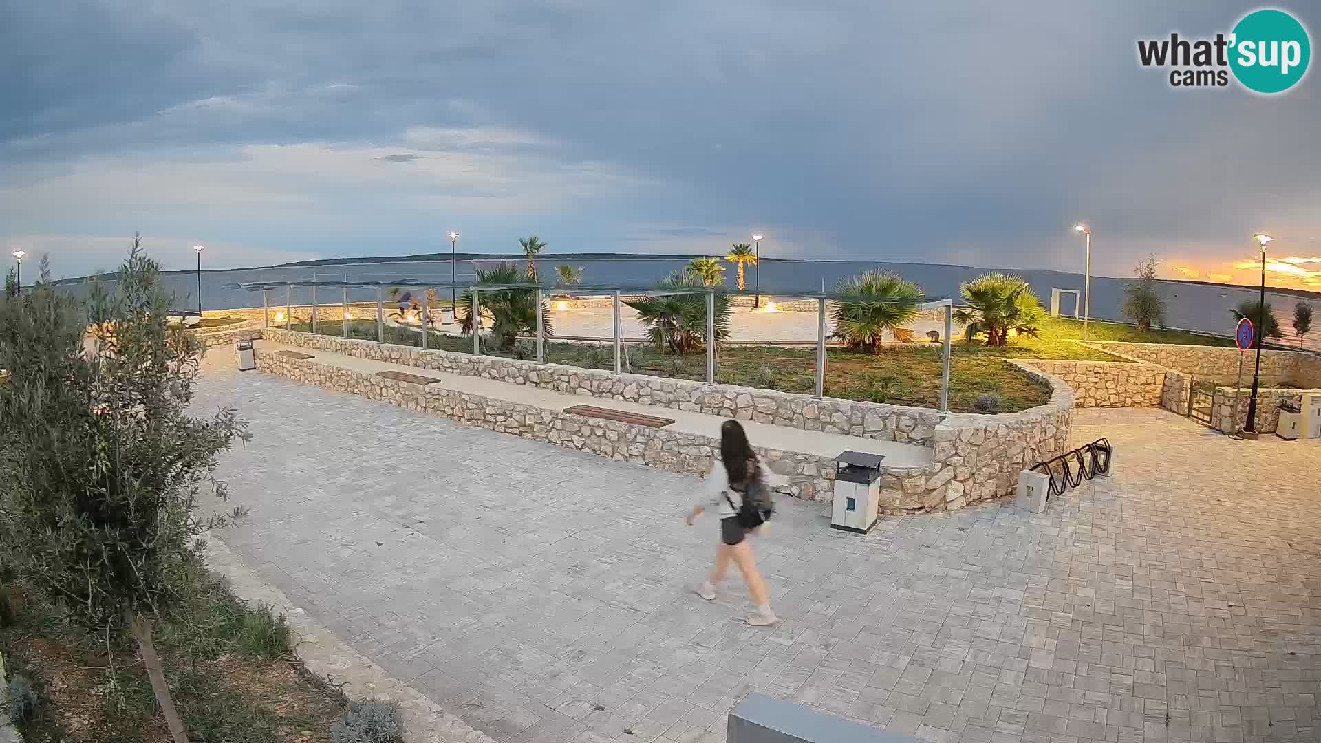 Mandre Summer Stage Webcam – Velika điga | Pag Island