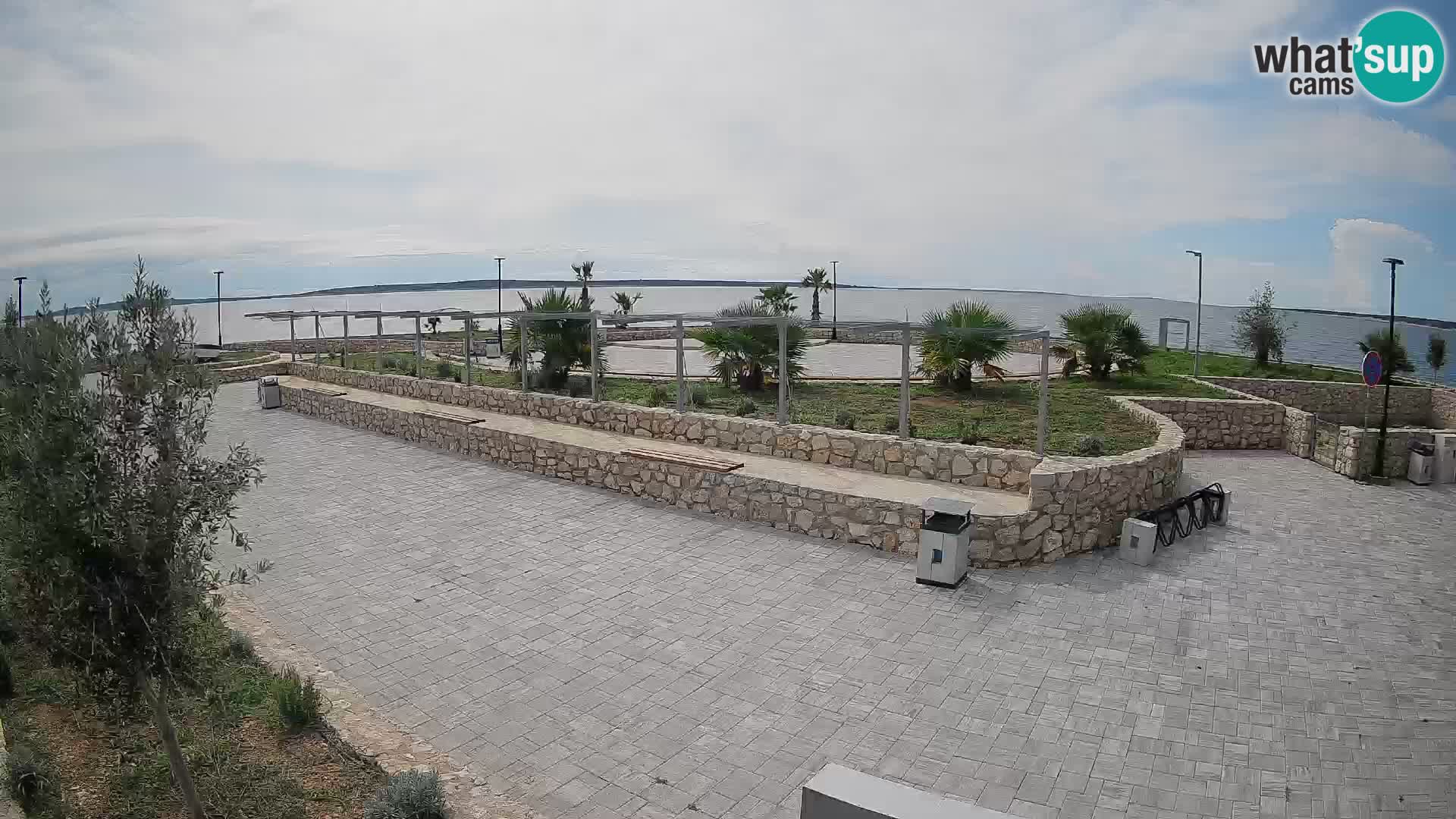 Webcam Mandre – Escenario de verano Velika điga | Isla de Pag