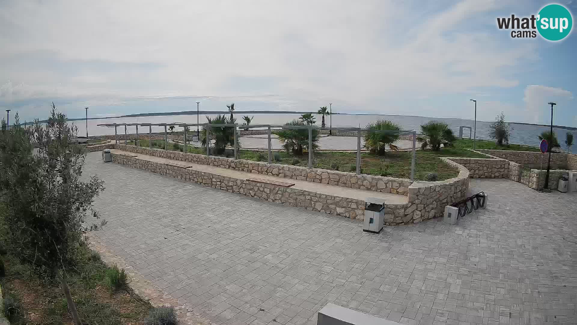 Webcam Mandre – Escenario de verano Velika điga | Isla de Pag
