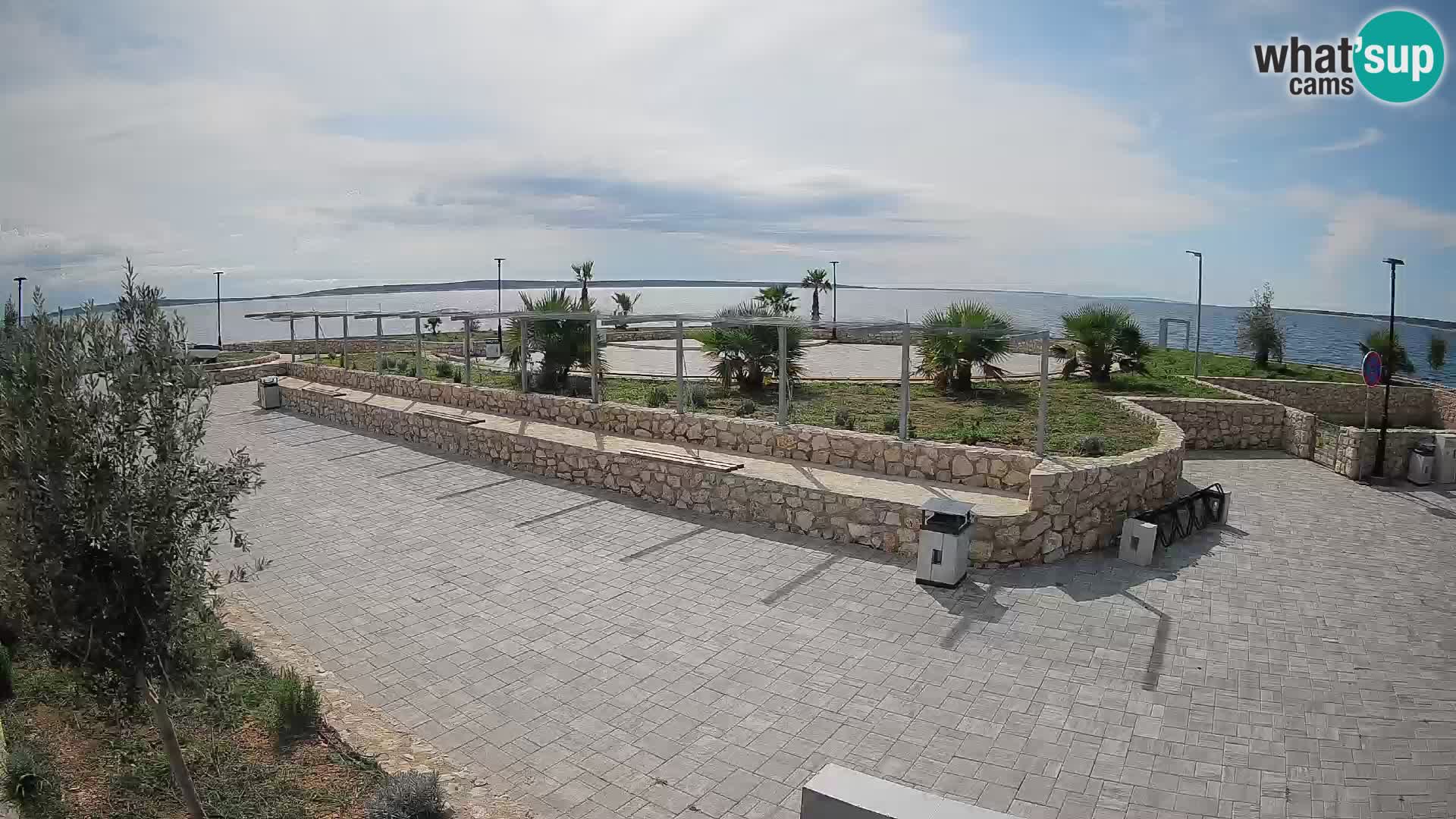 Webcam Mandre – Scène estivale Velika điga | Île de Pag