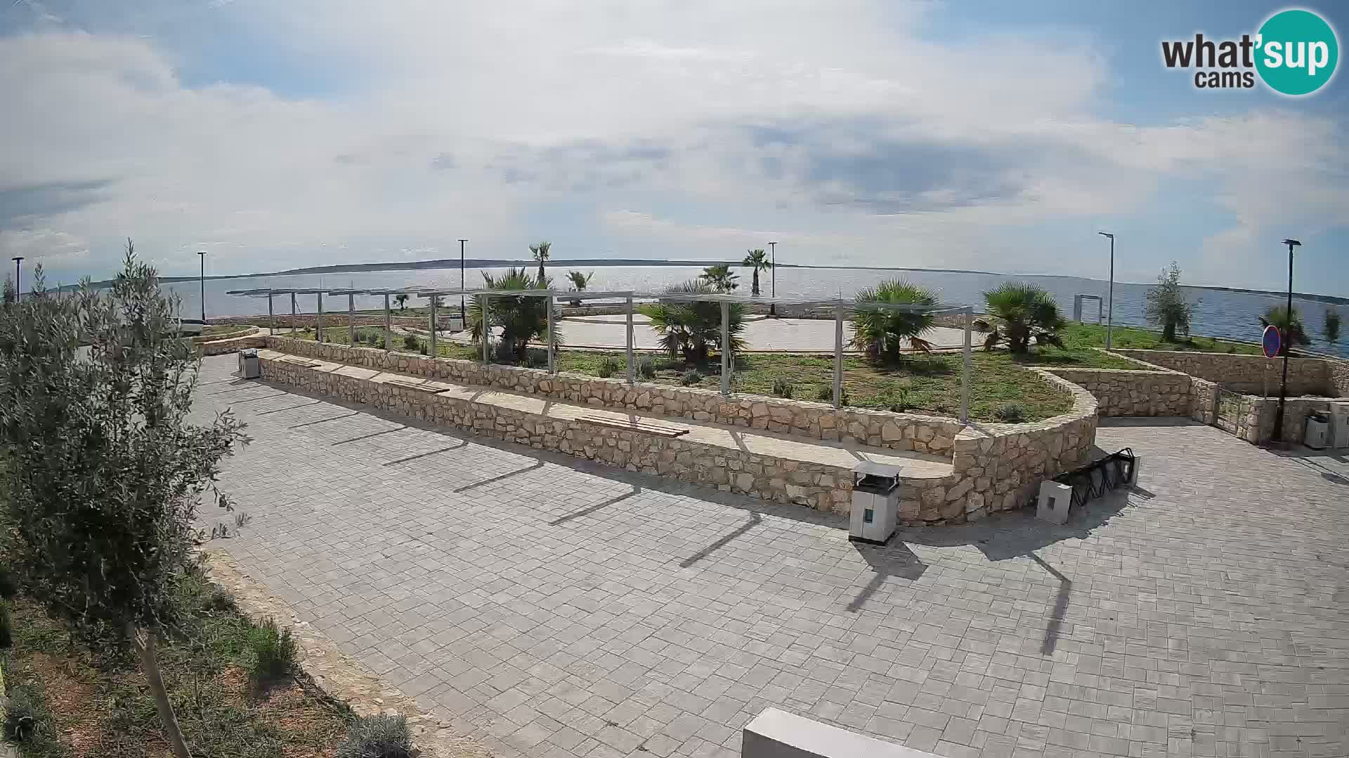 Webcam Mandre – Palco estivo Velika điga | Isola di Pag